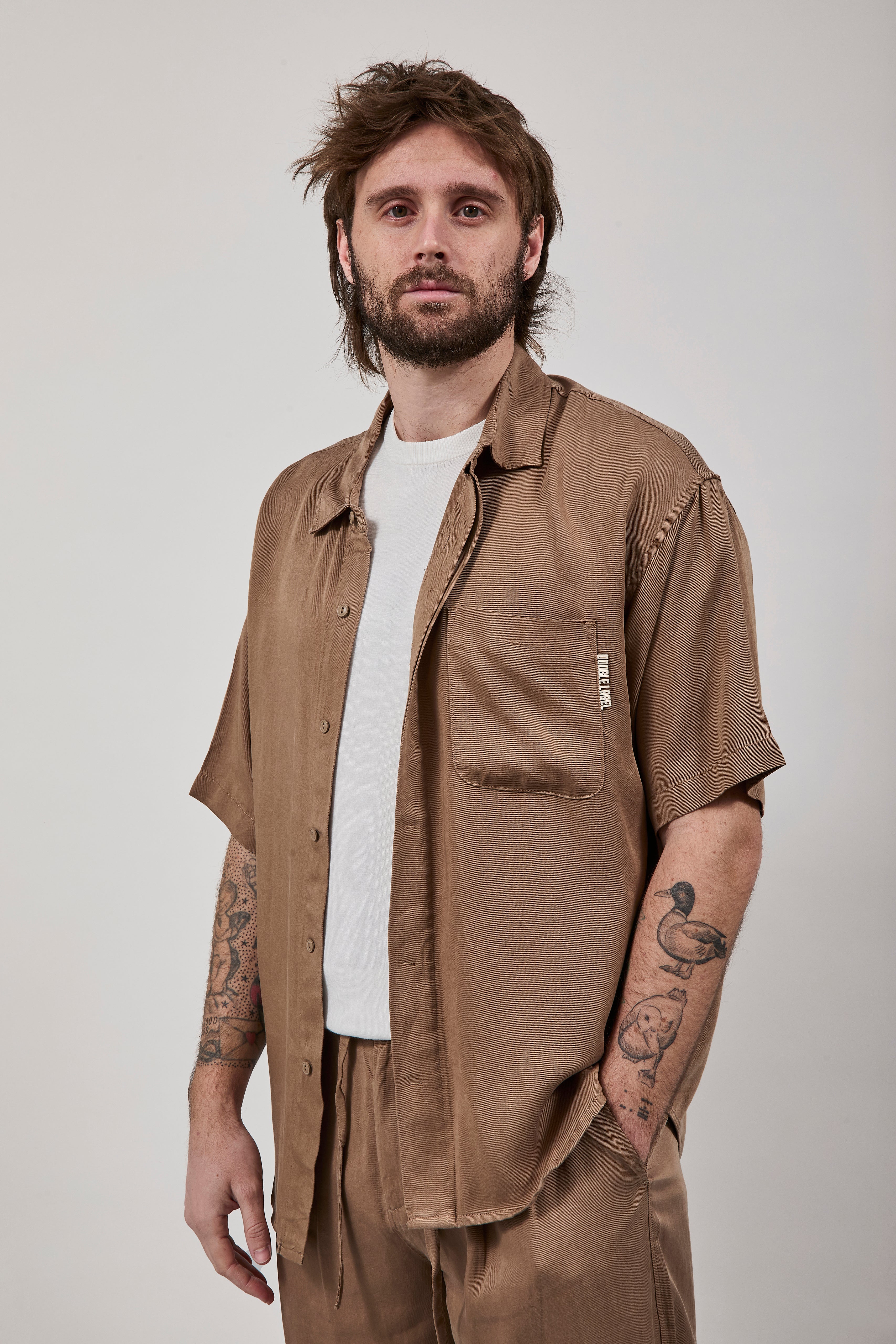 Camicia Gianni Lupo Double Label 085