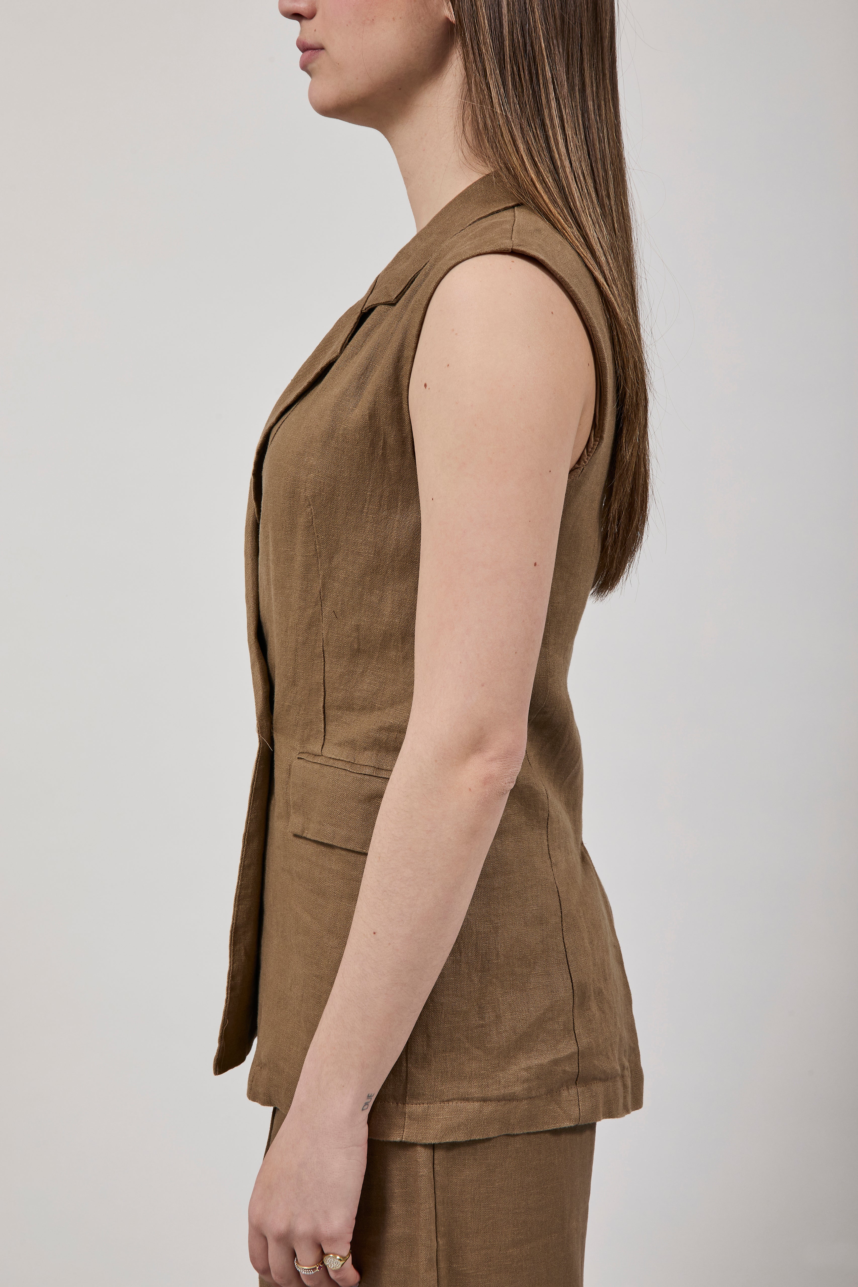 Gilet Gianni Lupo Marrone 7006