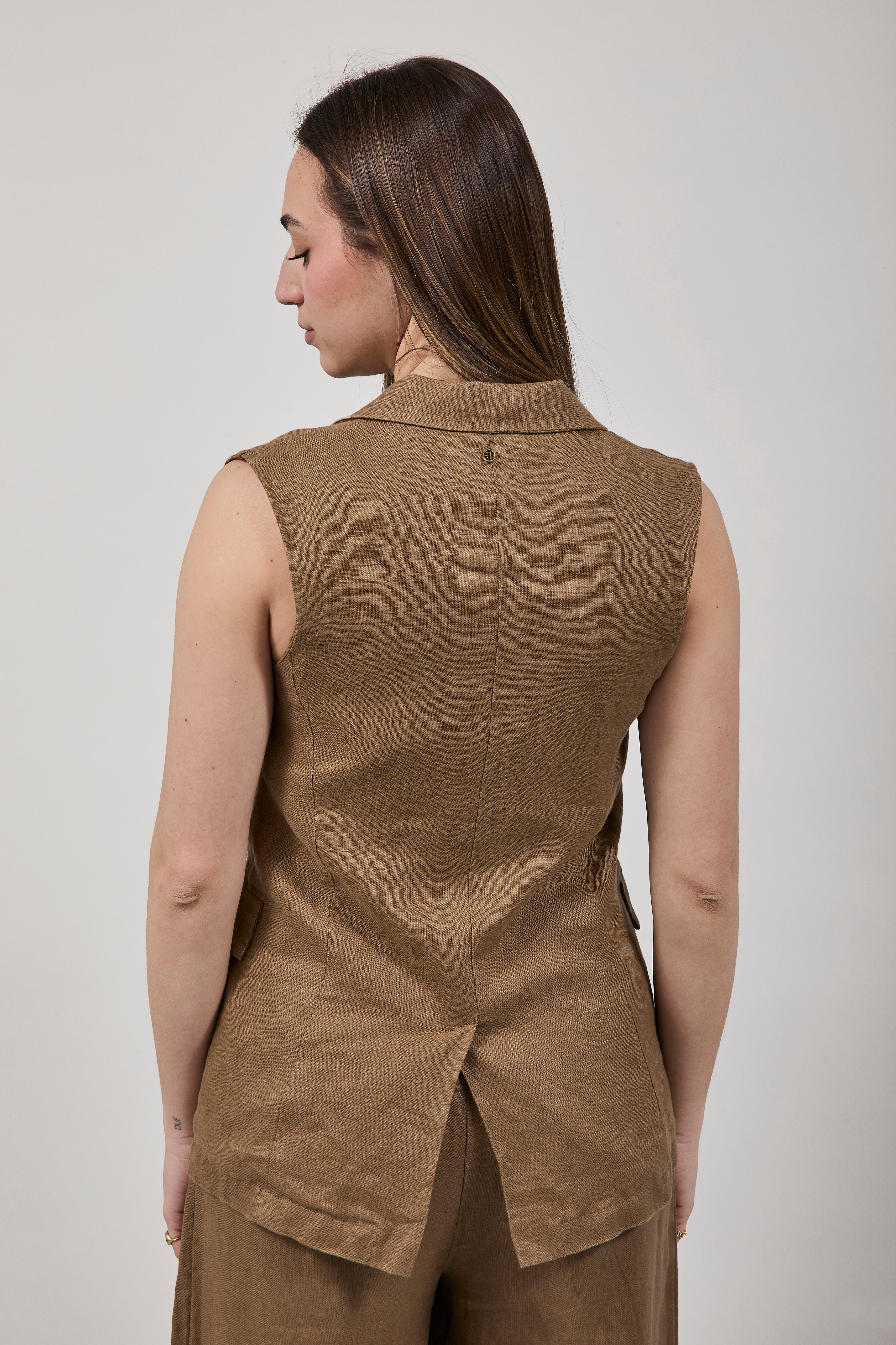 Gilet Gianni Lupo Marrone 7006