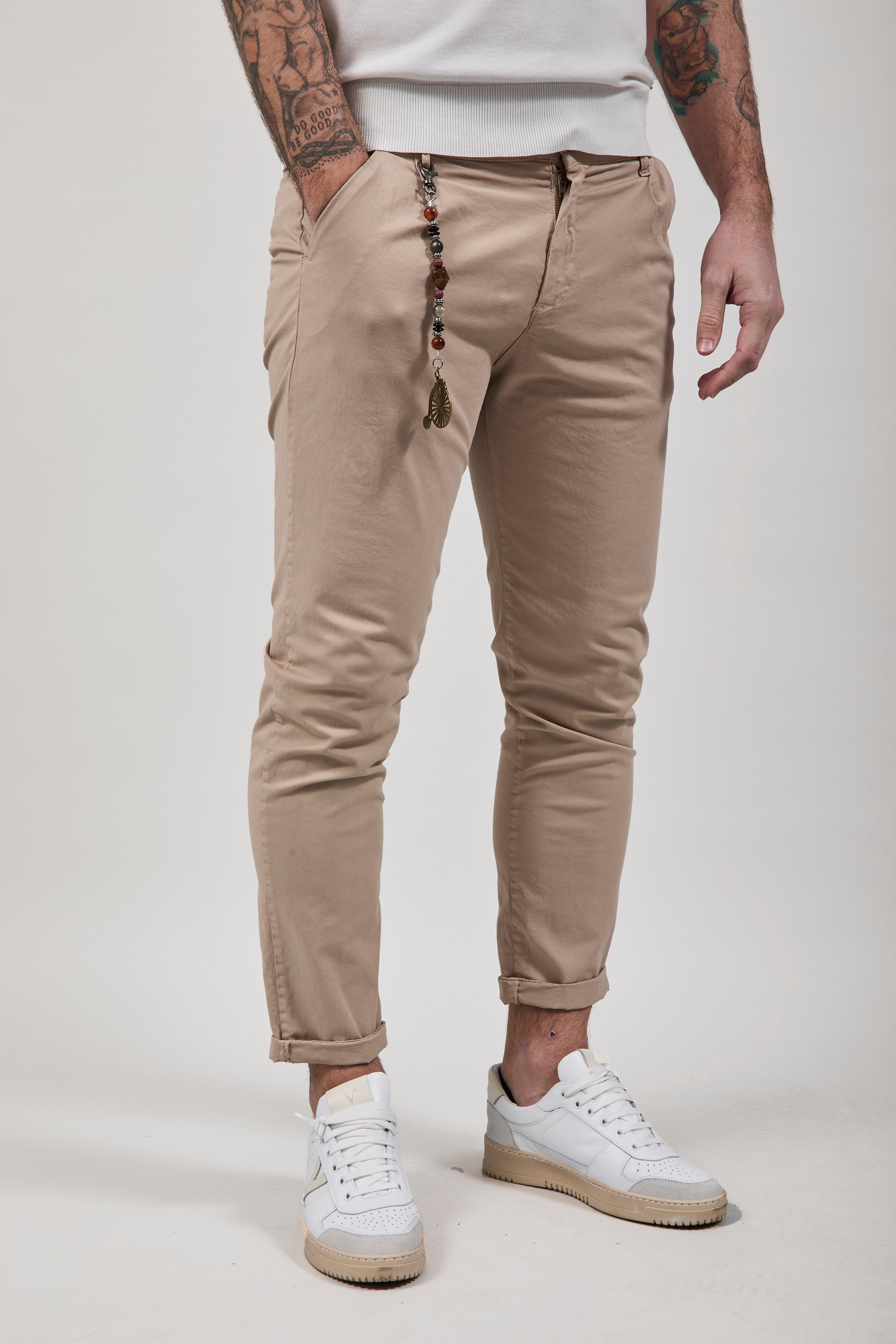 Pantalone Over-d Beige P63