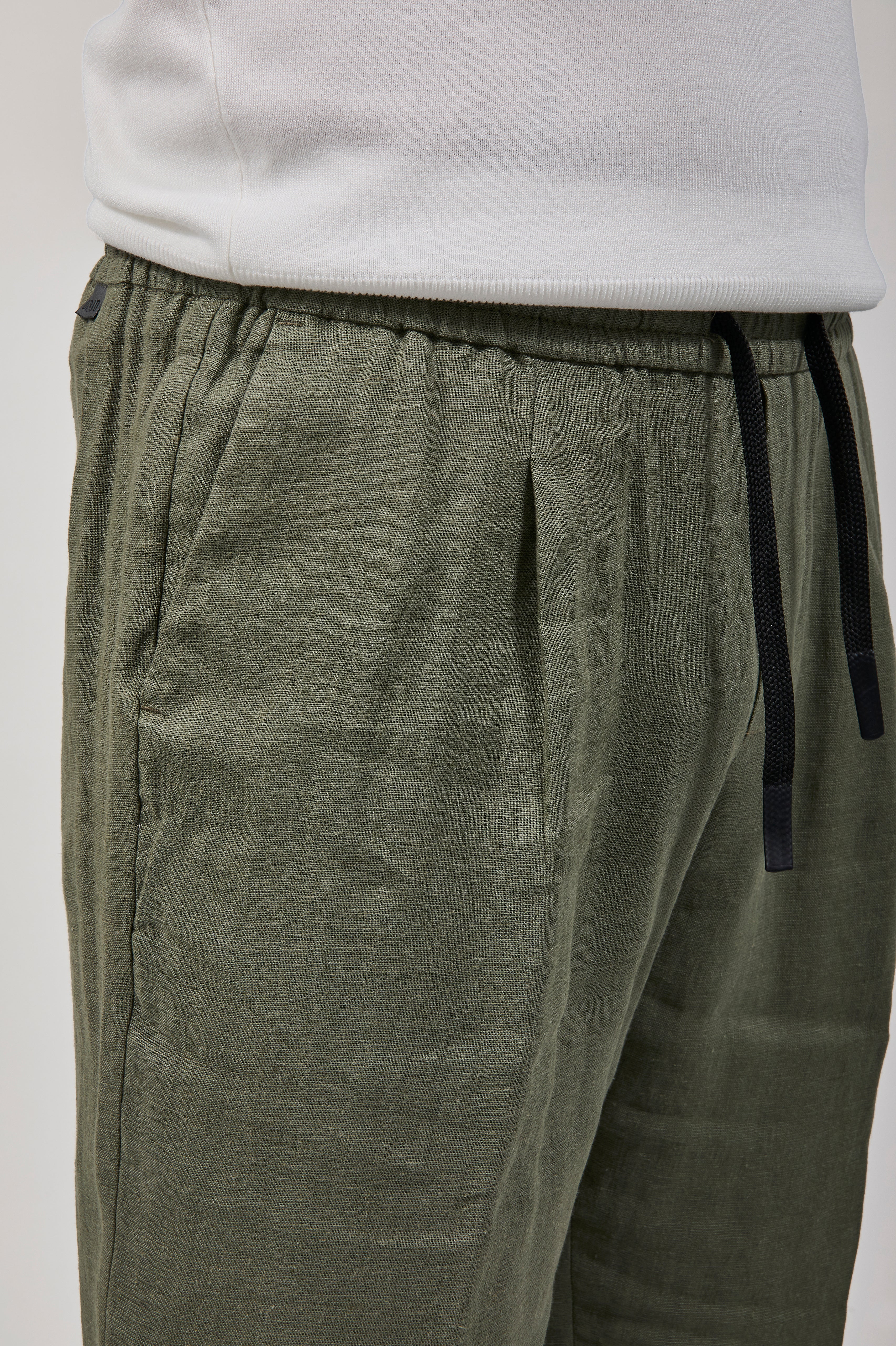 Pantalaccio Over-d Lino Verde P75