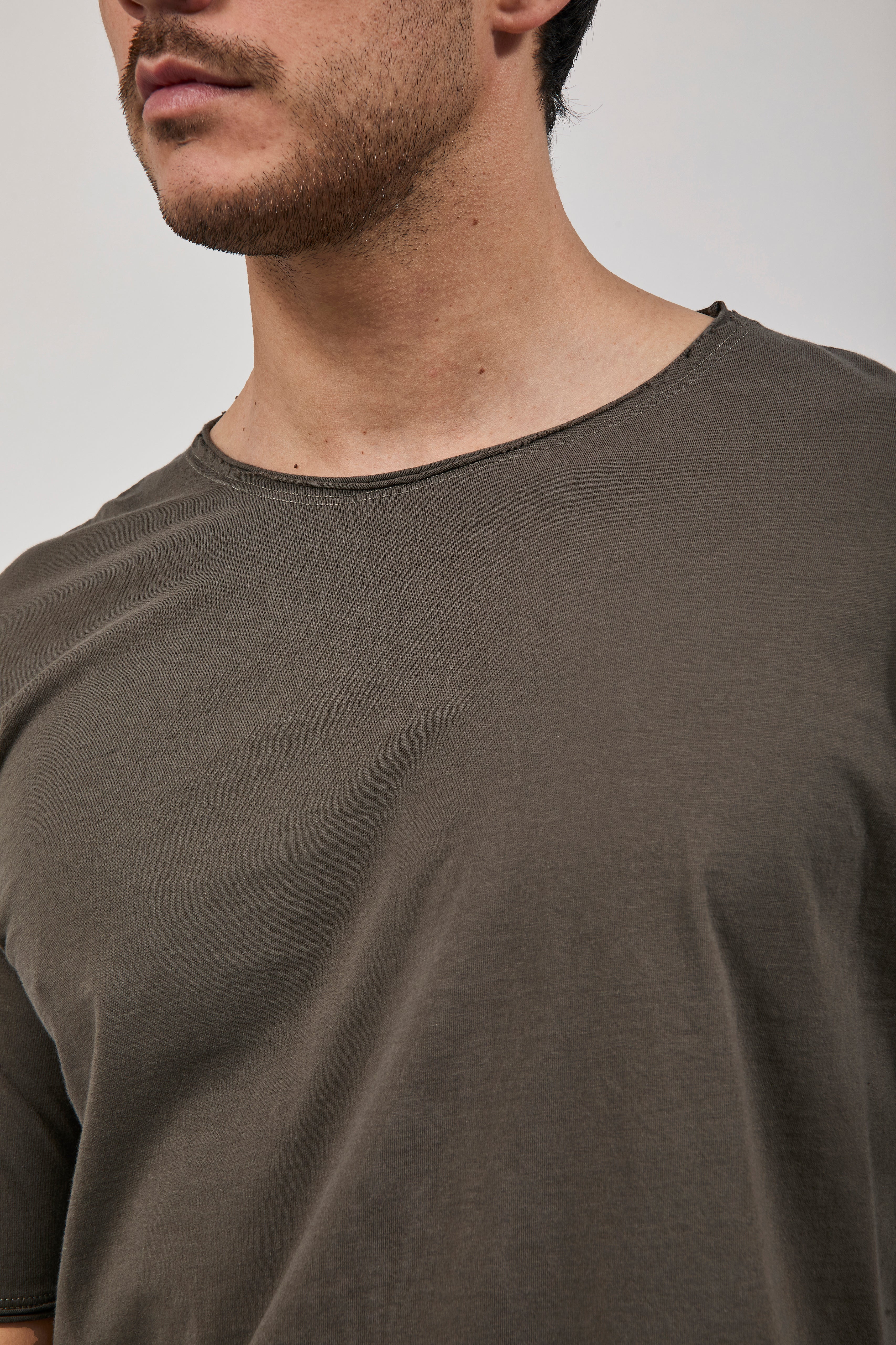 T-shirt Imperial Taglio vivo Verde Militare
