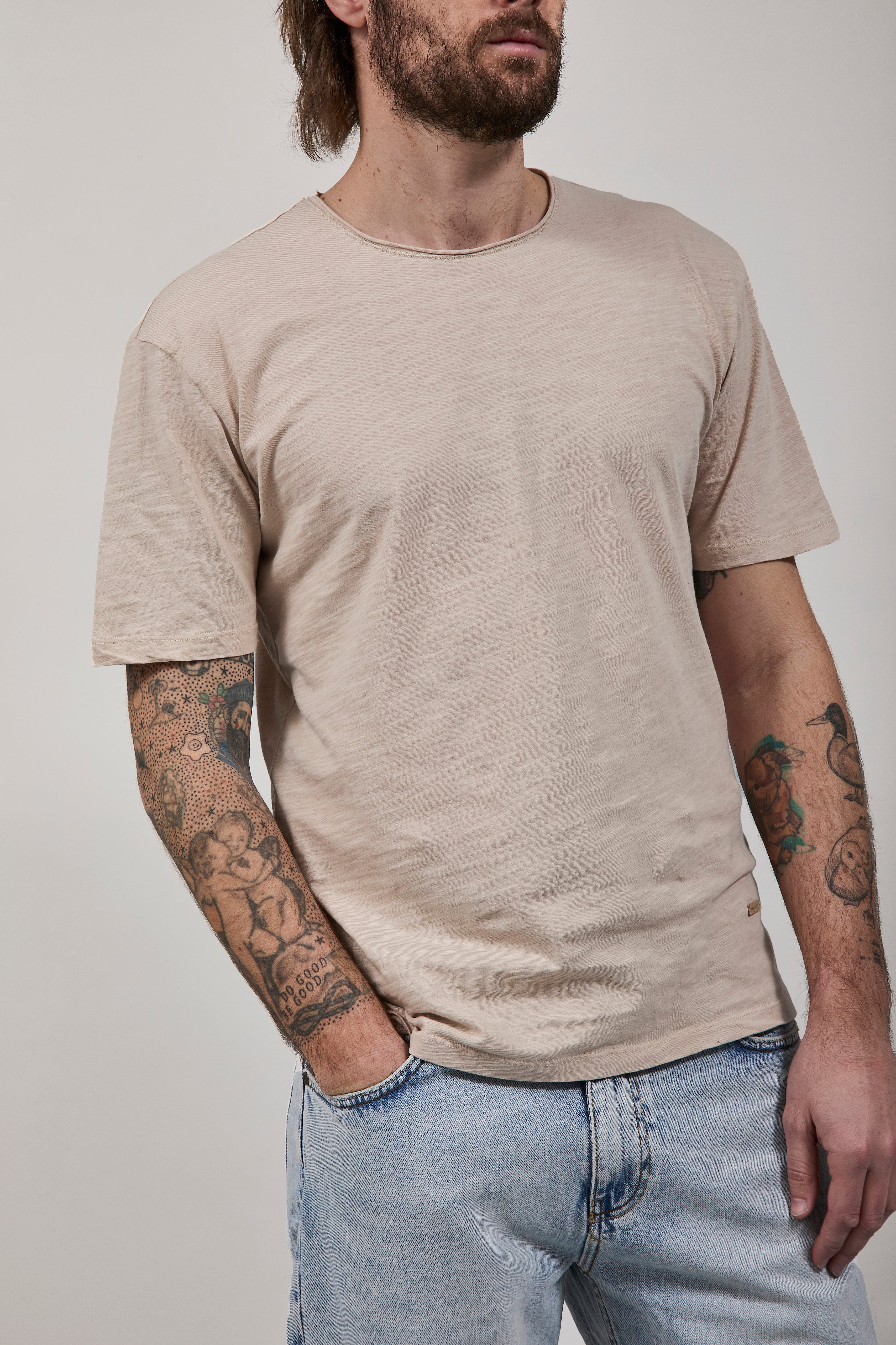 T-Shirt Gianni Lupo 1053 Beige