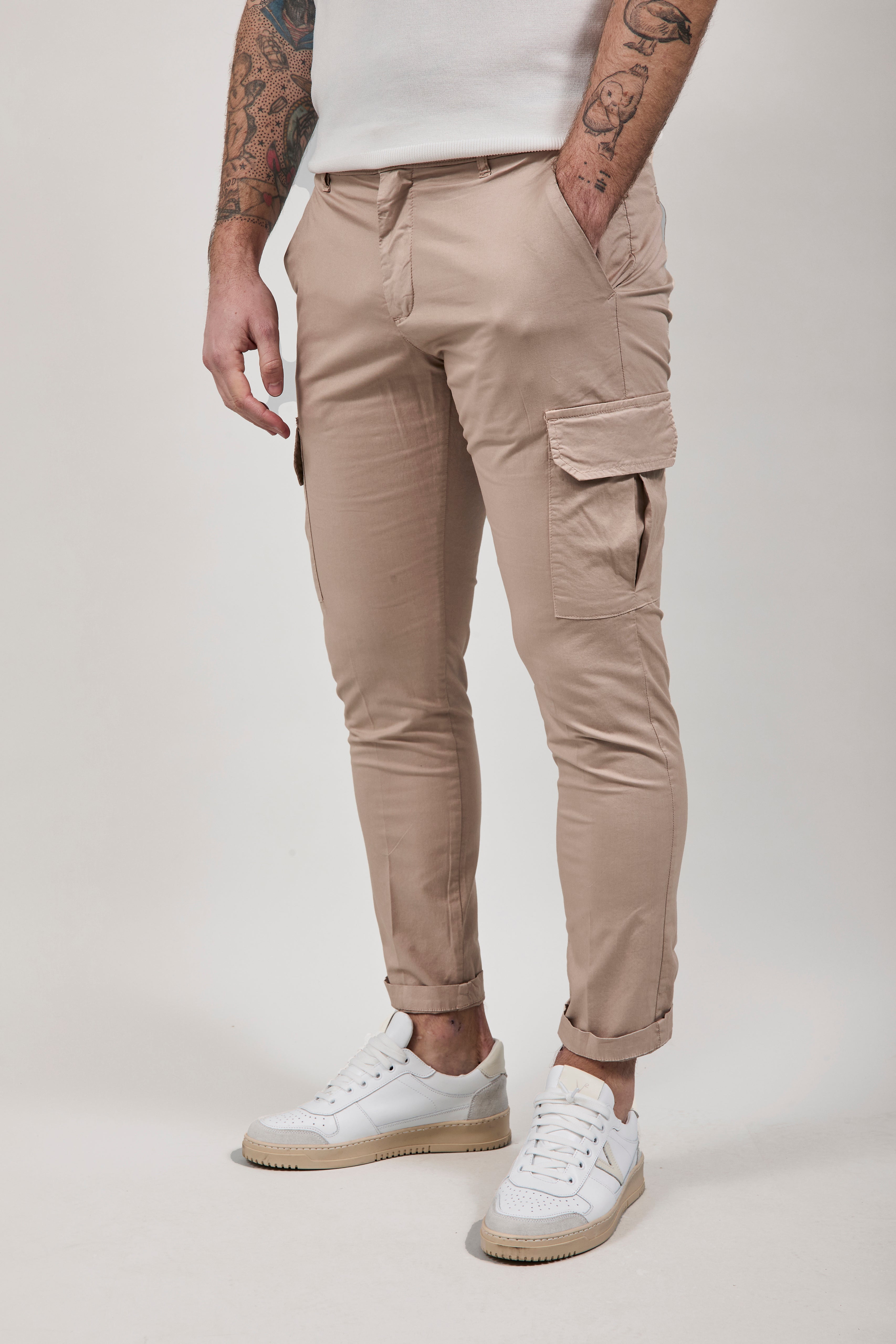 Pantalone Over-d Beige P05