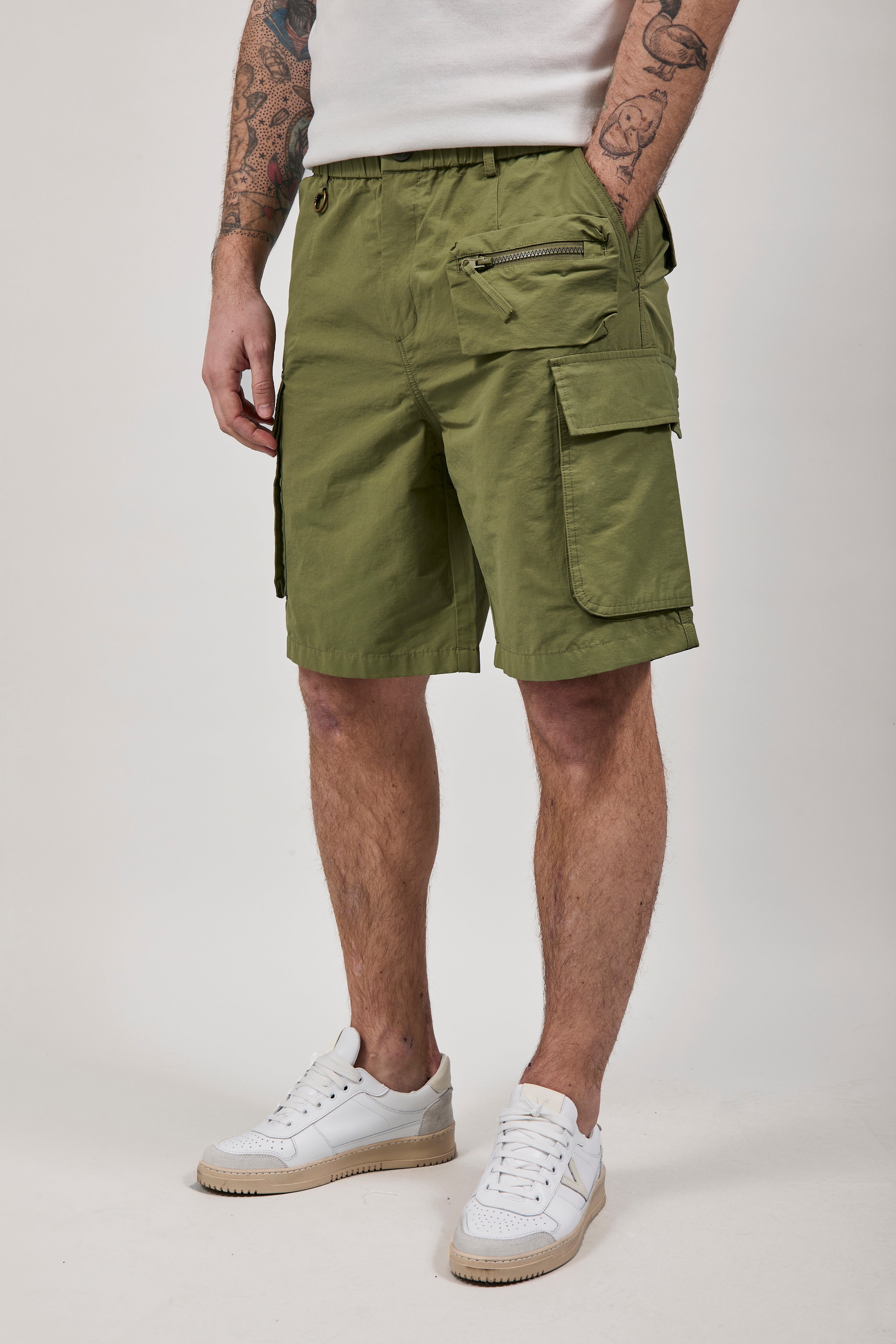 Bermuda Gianni Lupo Double Label Verde 102