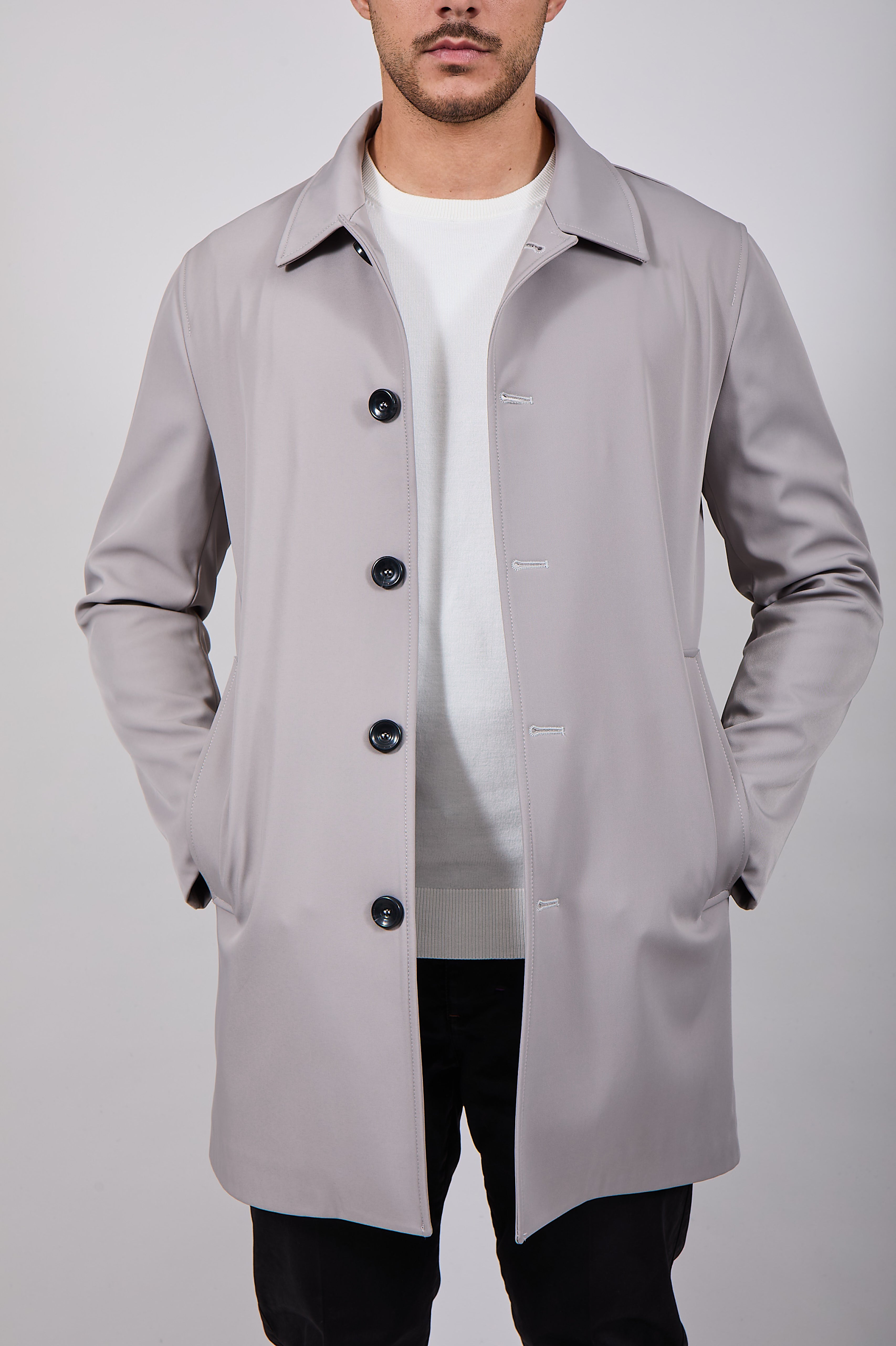 Trench Over-D J34 Grigio (12239513780564)