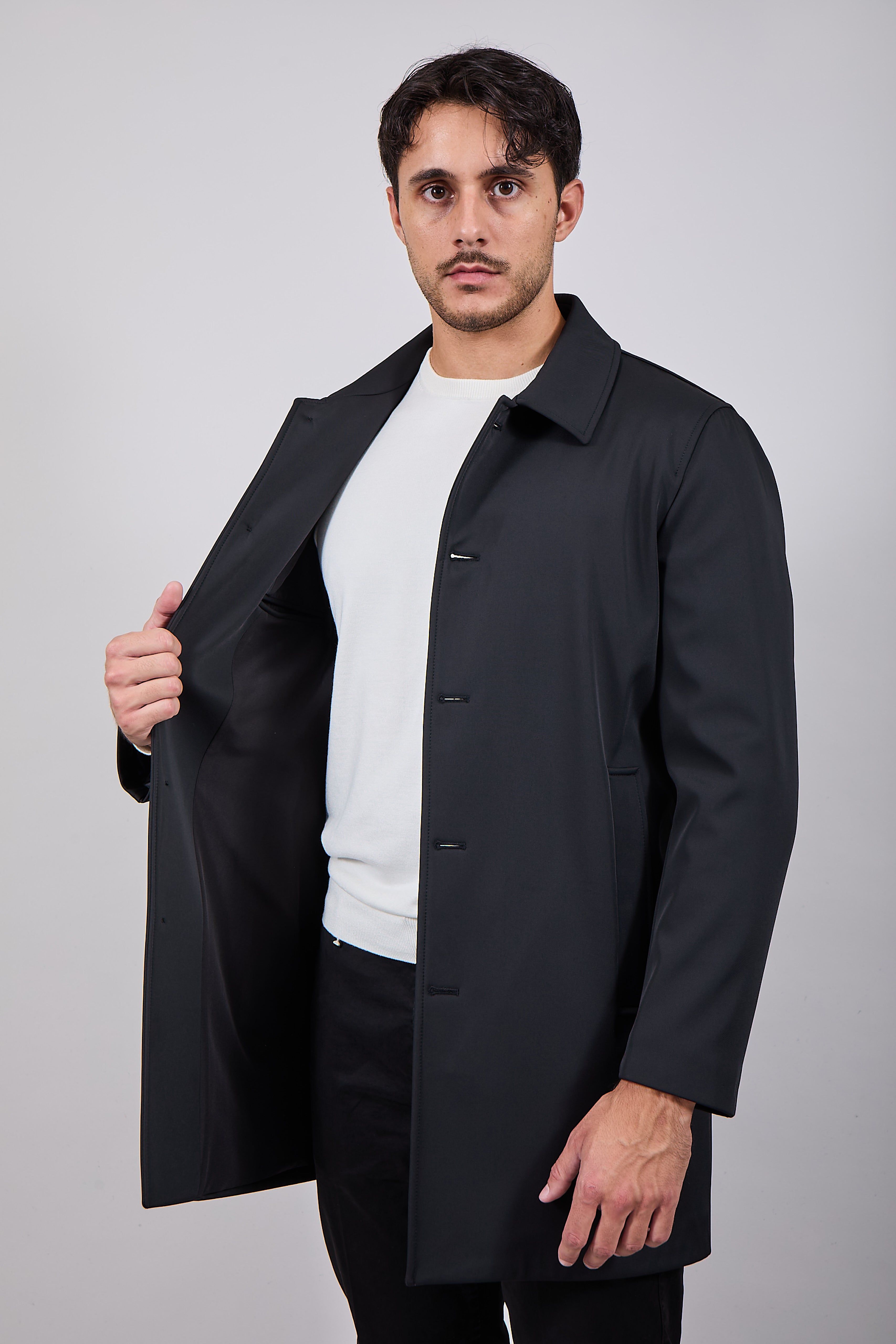 Trench Over-D J34 Nero (12239513420116)