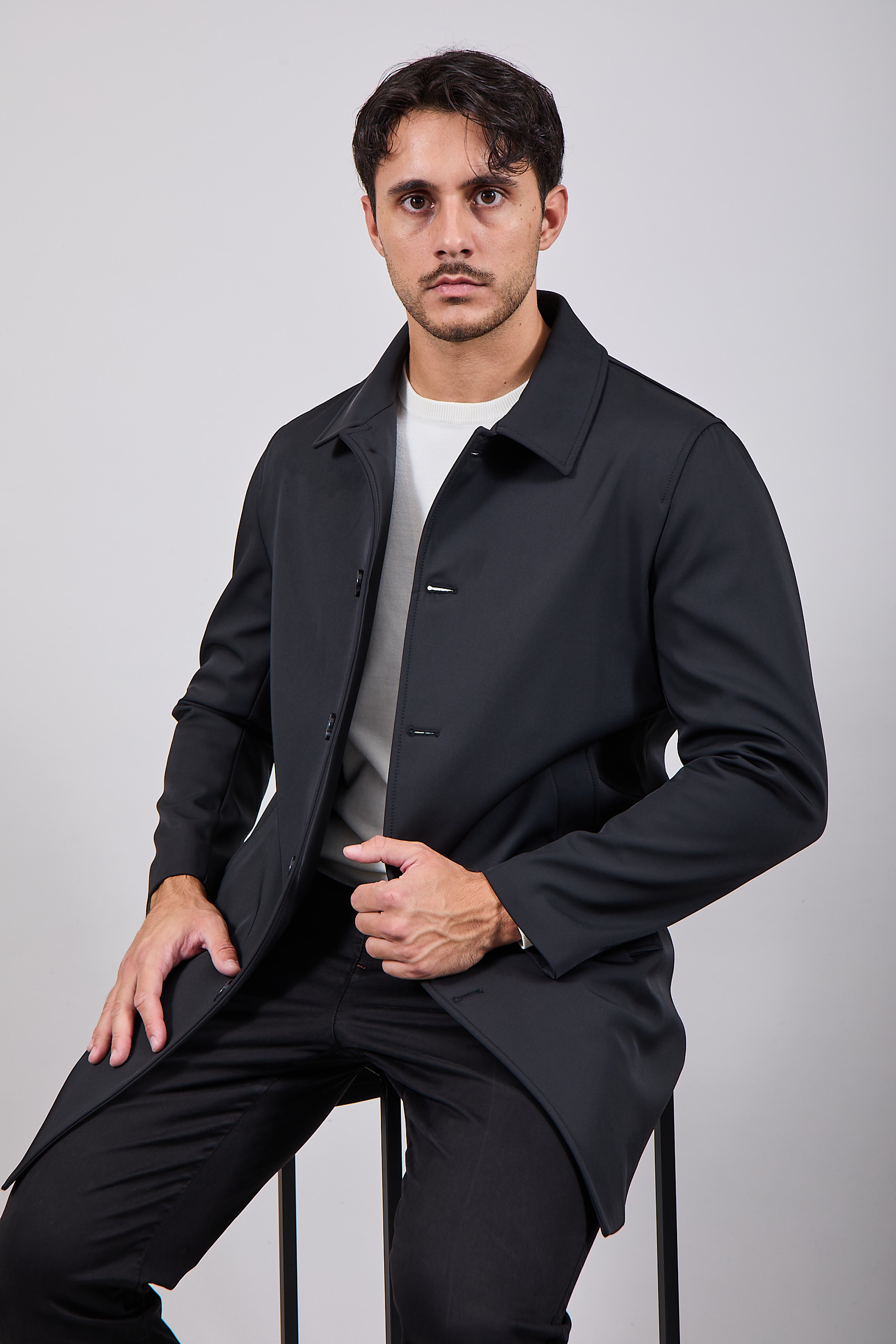 Trench Over-D J34 Nero (12239513420116)