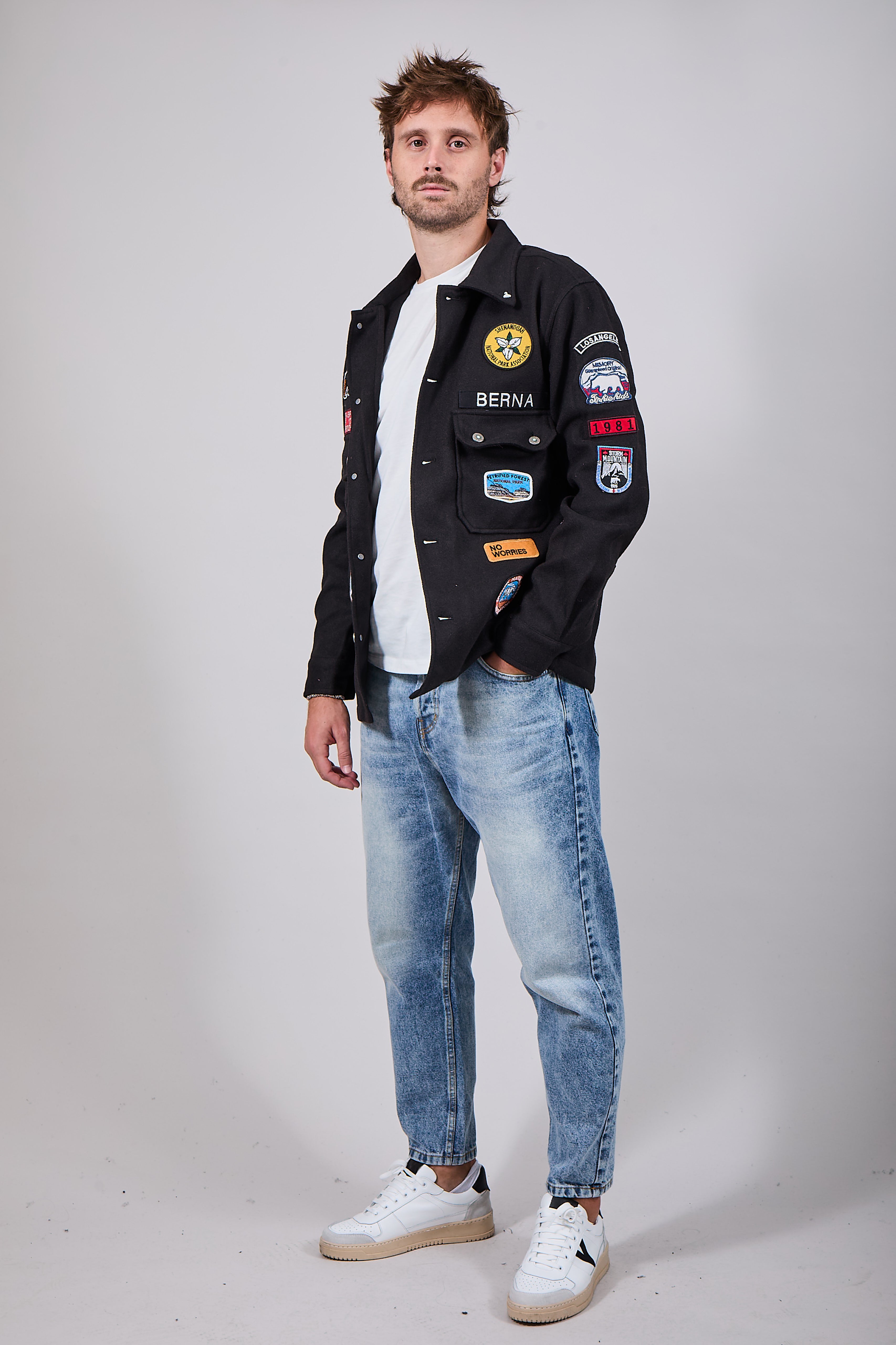 Giacchetto Berna Scout Nero (12236324045140)