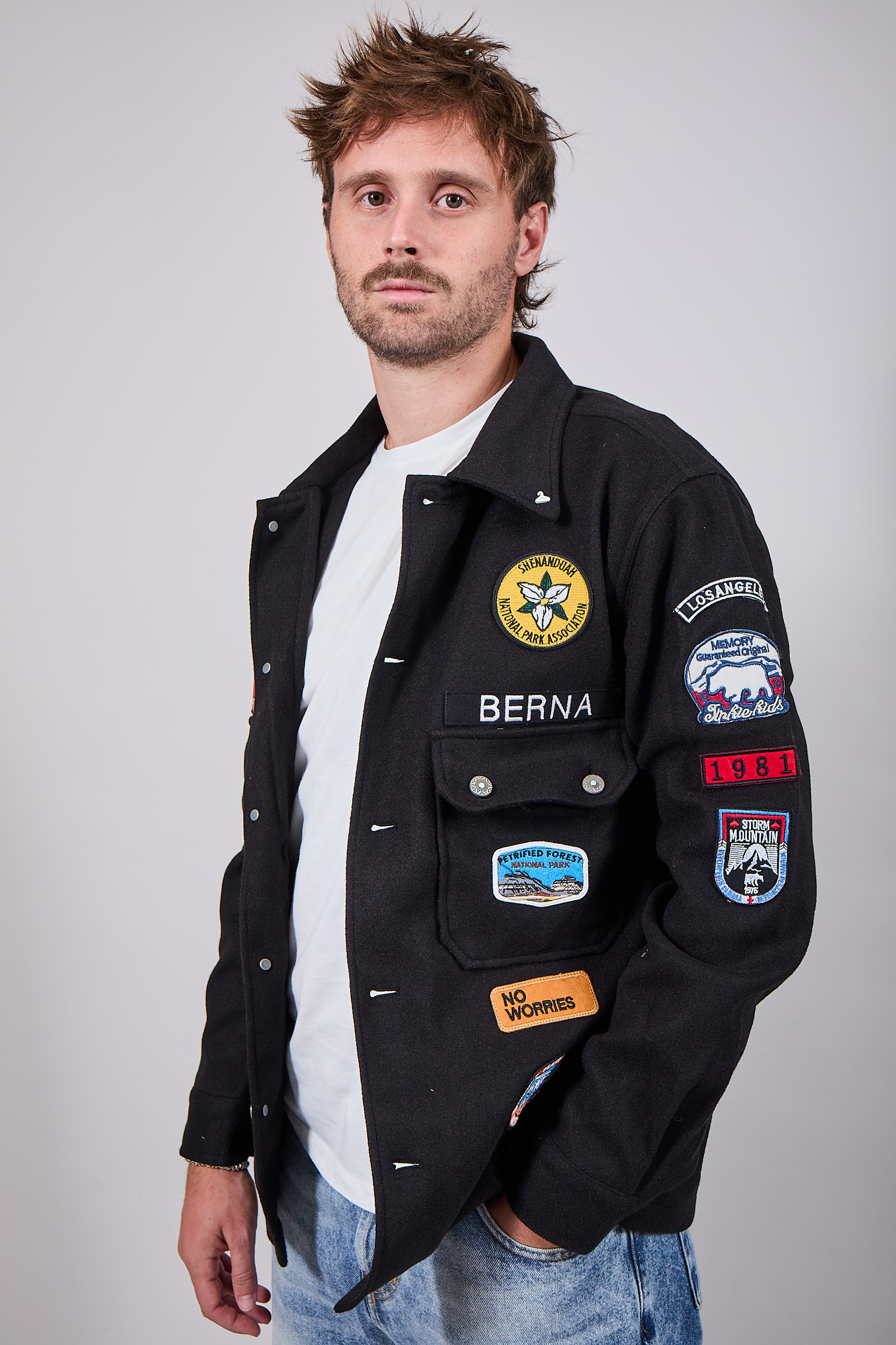 Giacchetto Berna Scout Nero (12236324045140)
