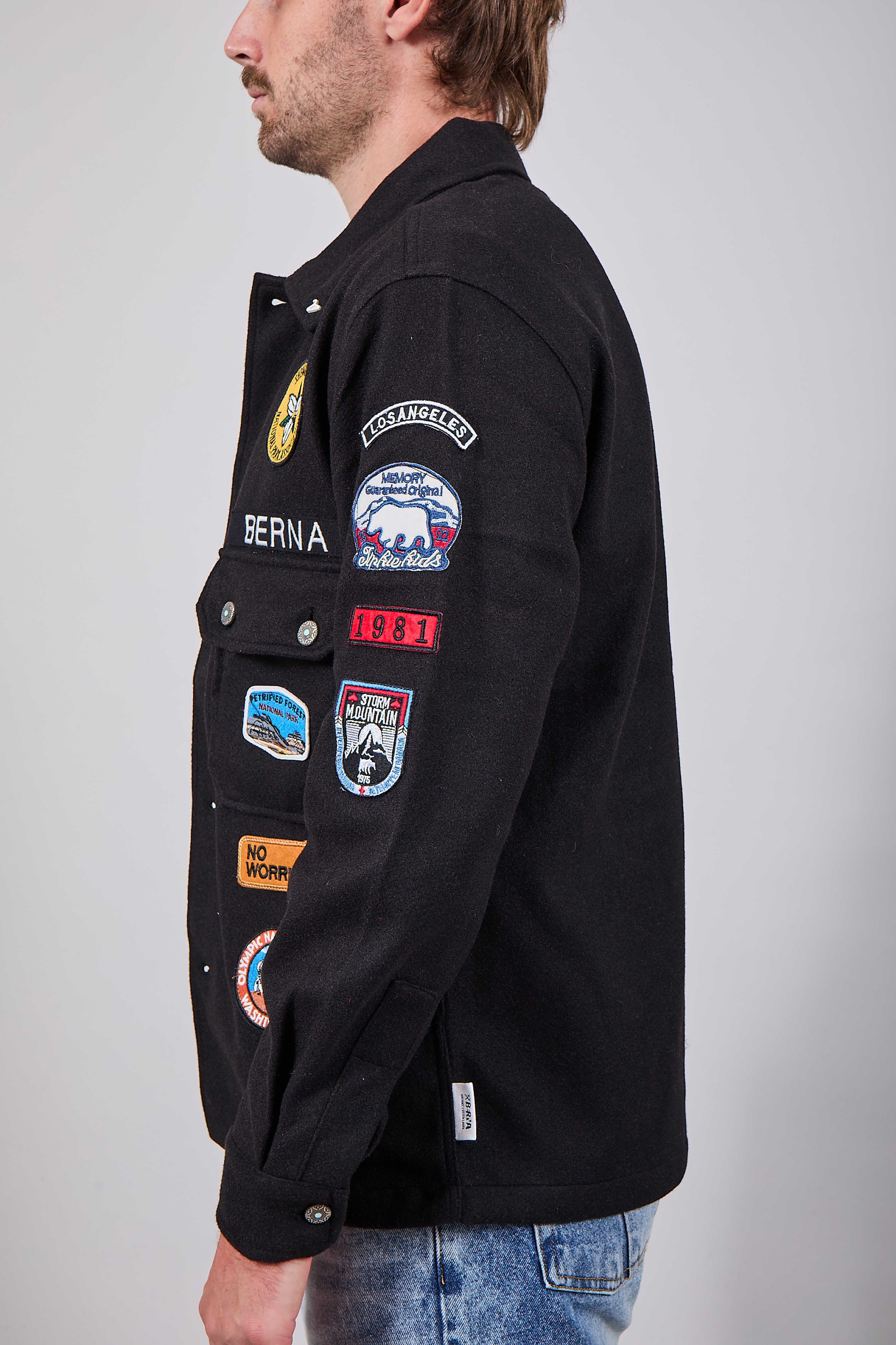 Giacchetto Berna Scout Nero (12236324045140)