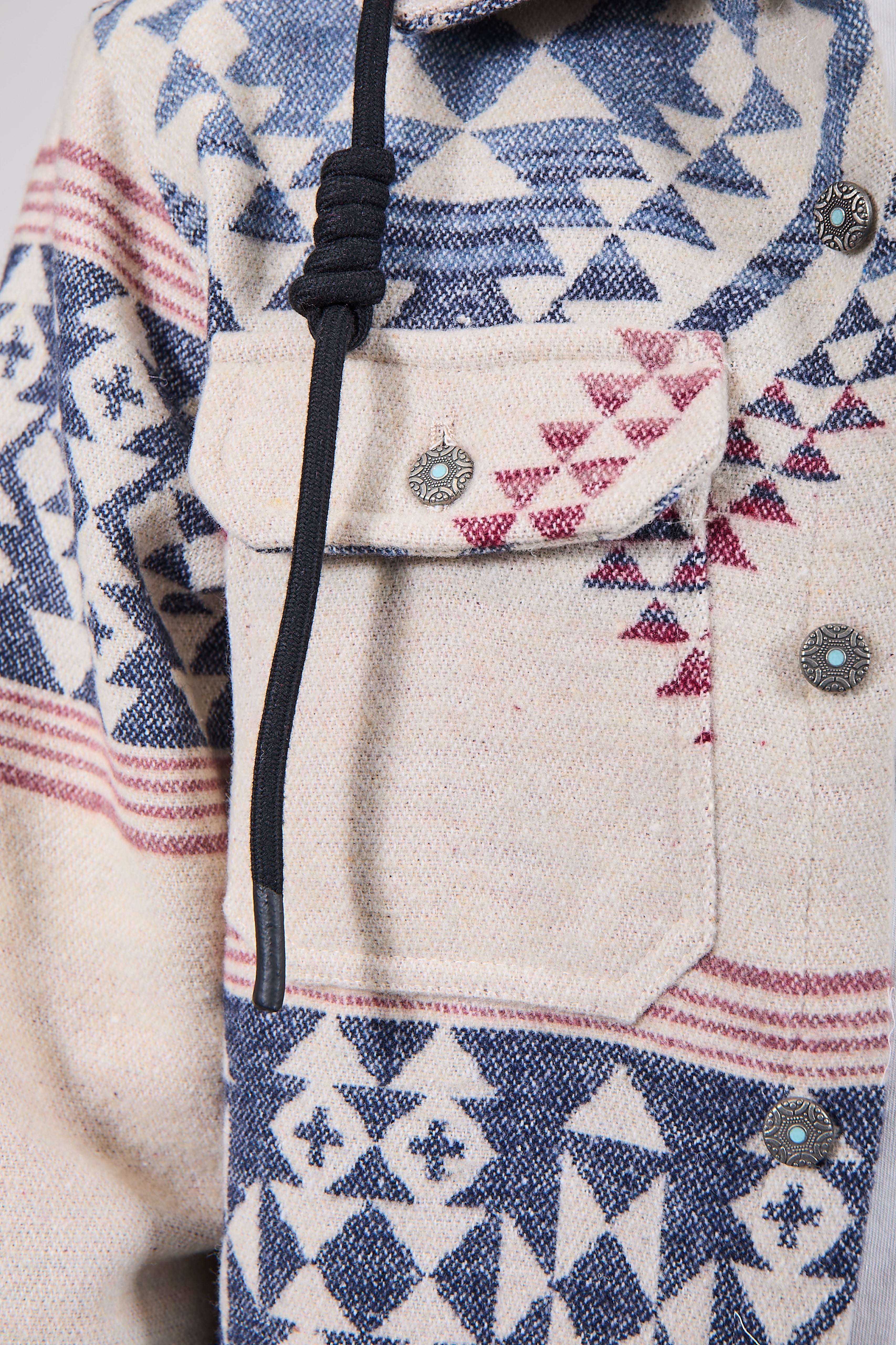 Overshirt Berna Cappuccio Azteco 277 (12235769282900)