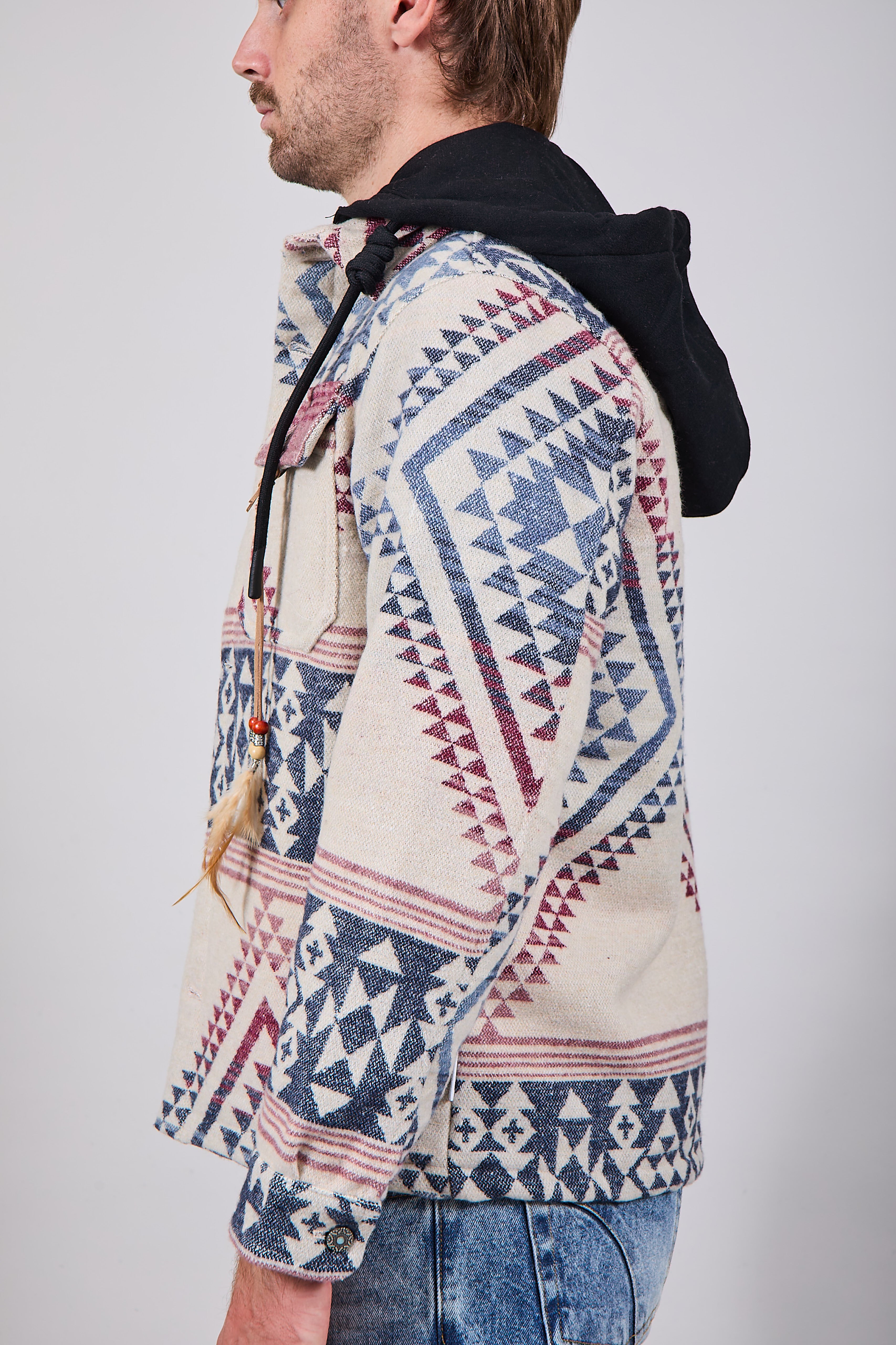 Overshirt Berna Cappuccio Azteco 277 (12235769282900)