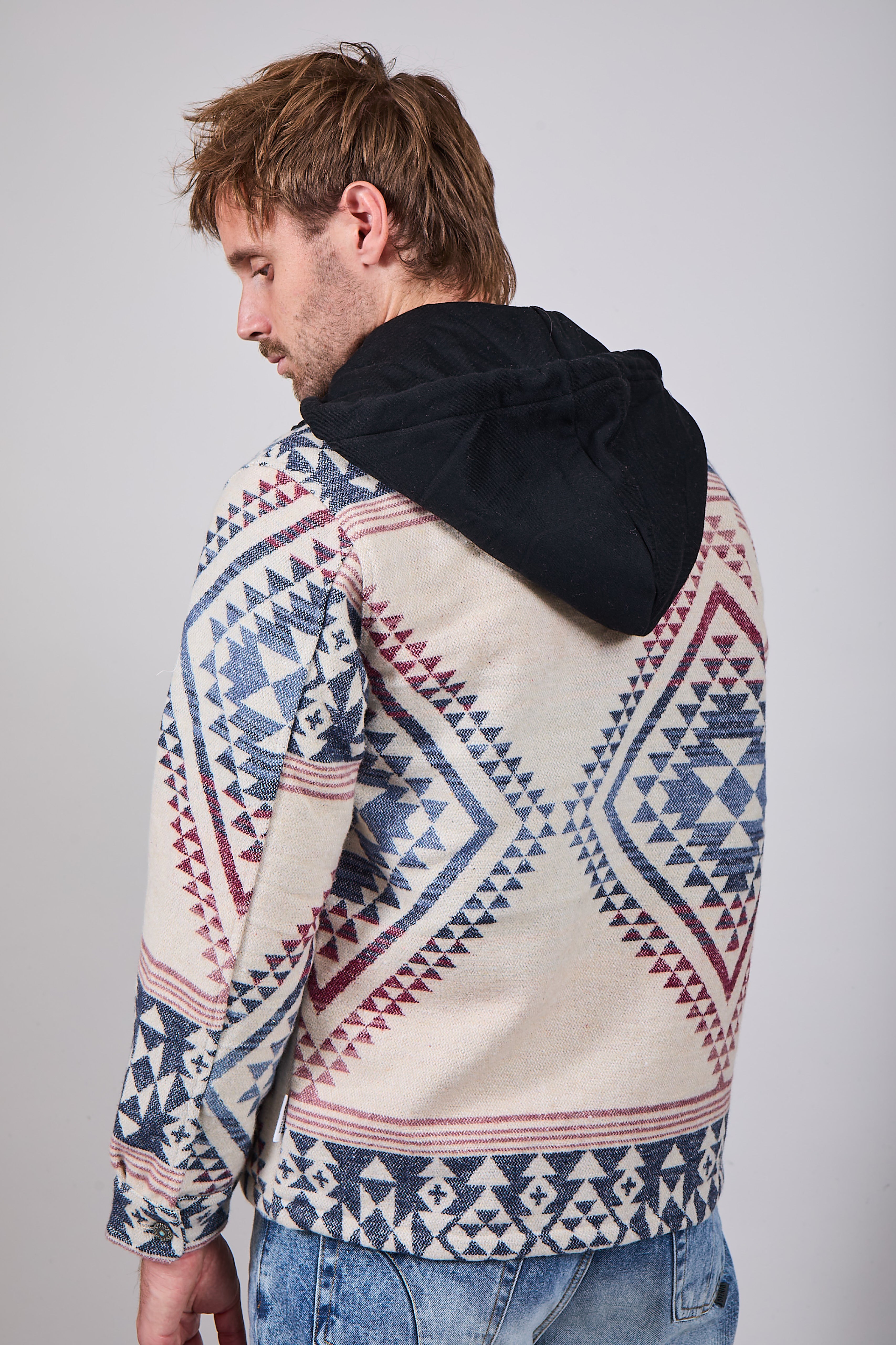 Overshirt Berna Cappuccio Azteco 277 (12235769282900)