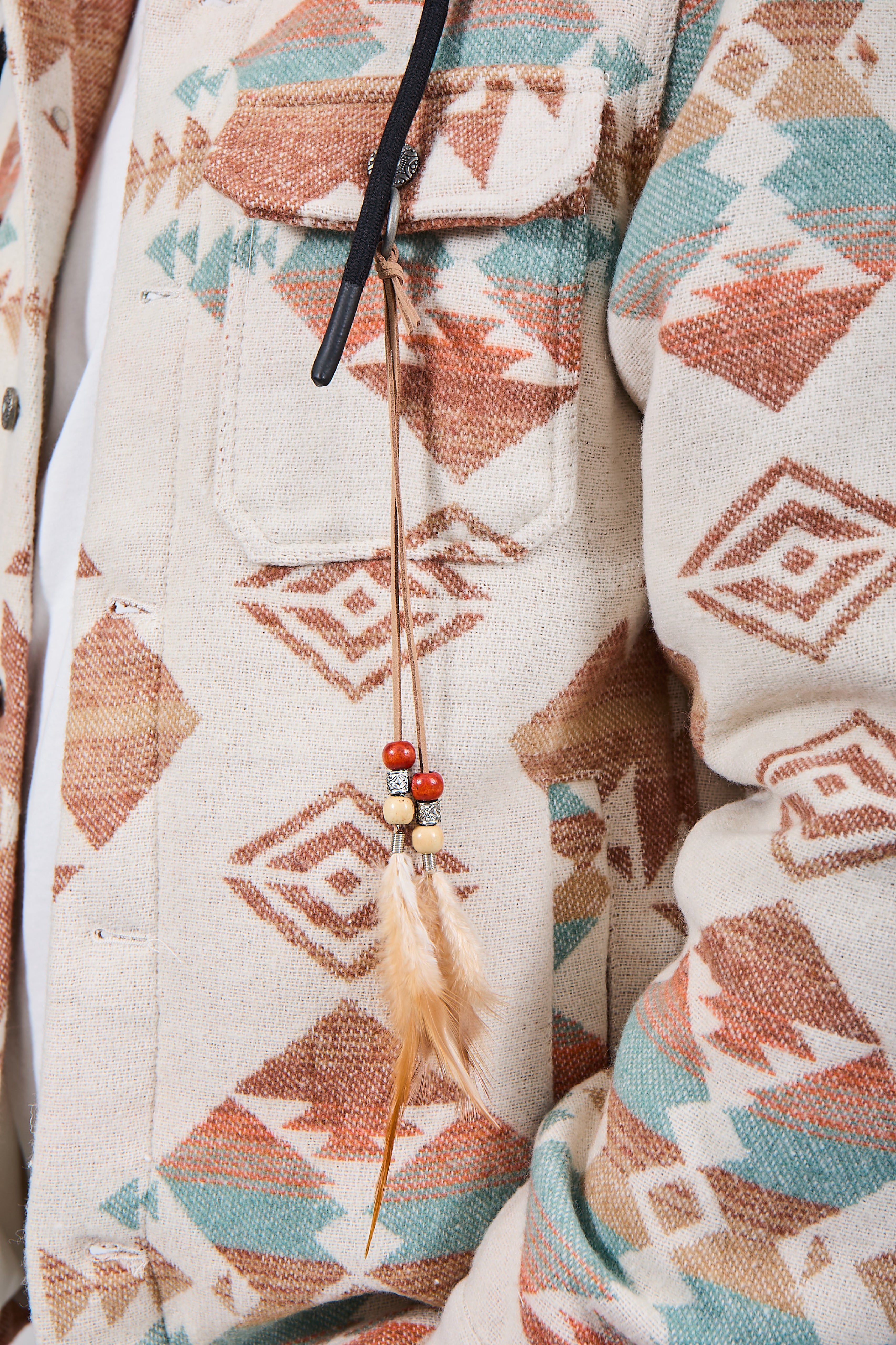 Overshirt Berna Cappuccio Azteco 276 (12235764891988)