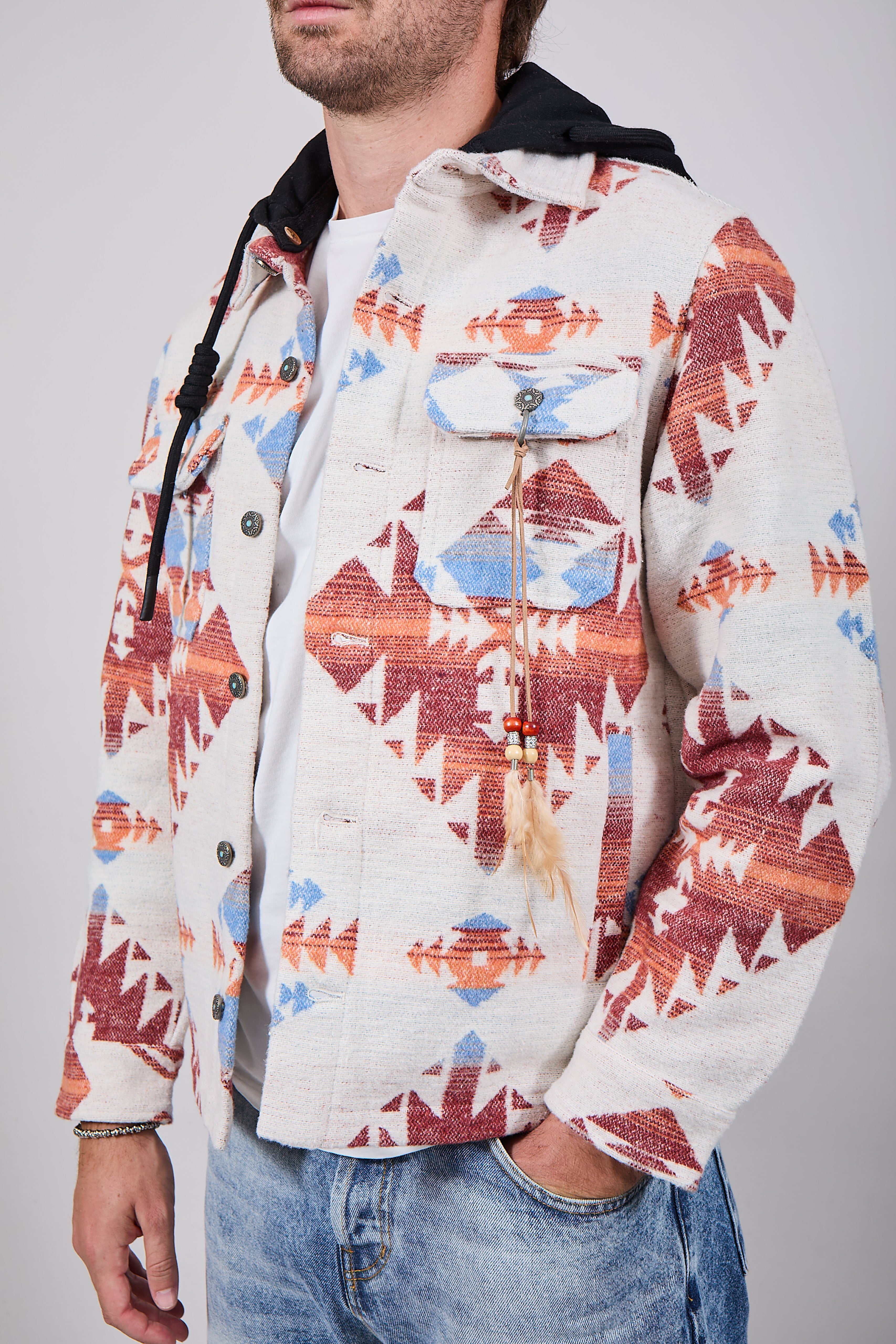 Overshirt Berna Cappuccio Azteco 275 (12235491901780)