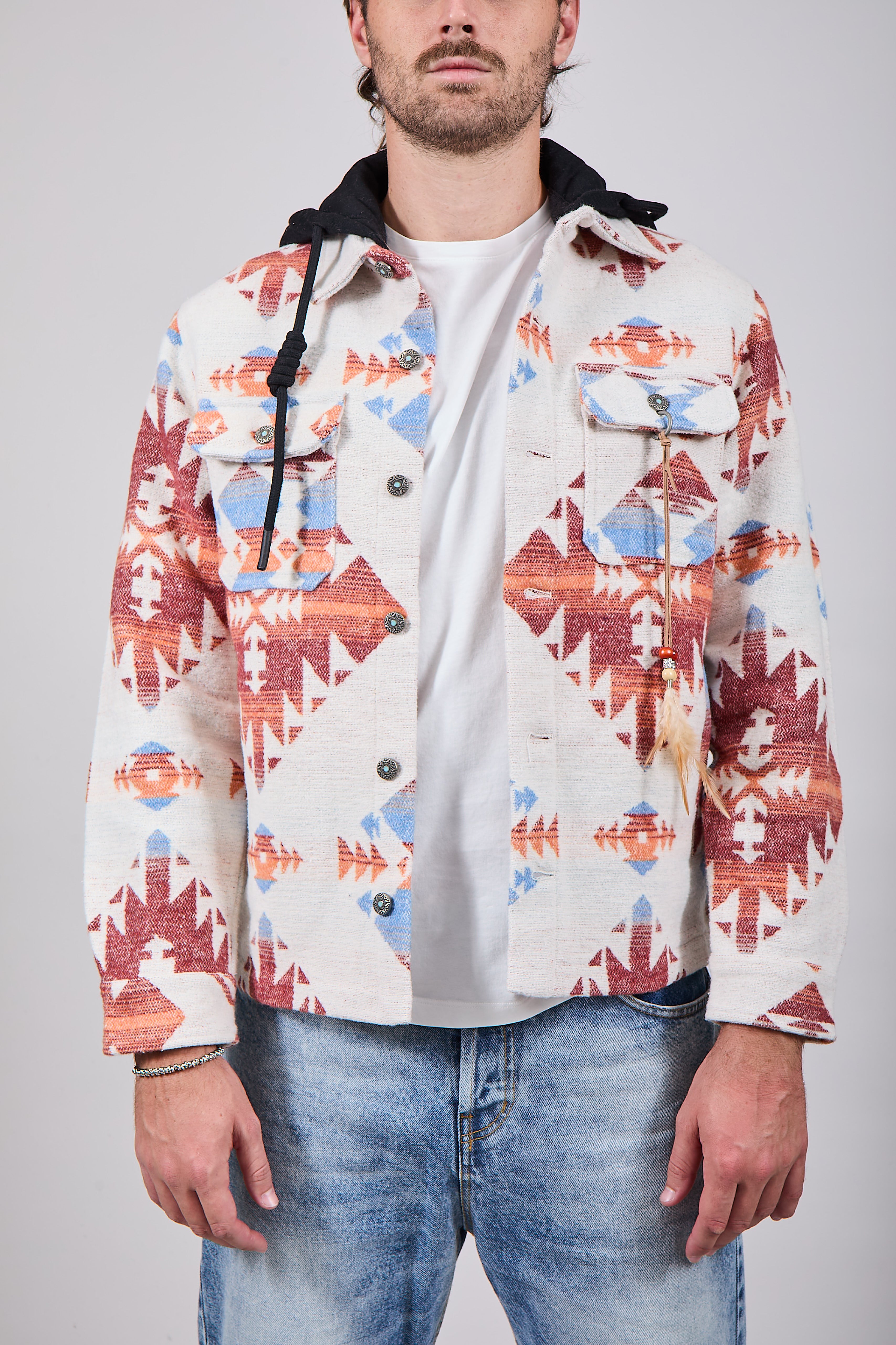 Overshirt Berna Cappuccio Azteco 275 (12235491901780)