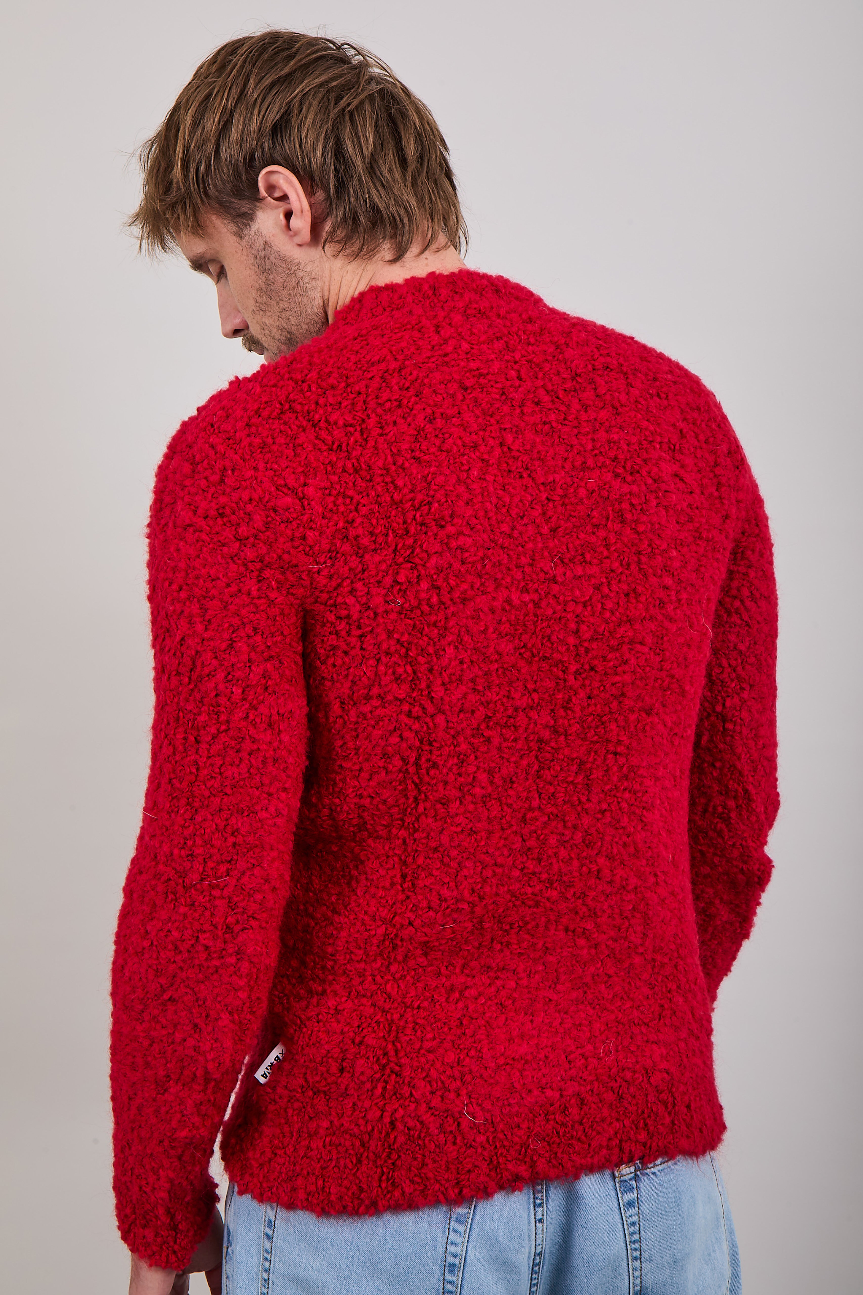 Girocollo Berna Bouclé Rosso 035 (12300106039636)