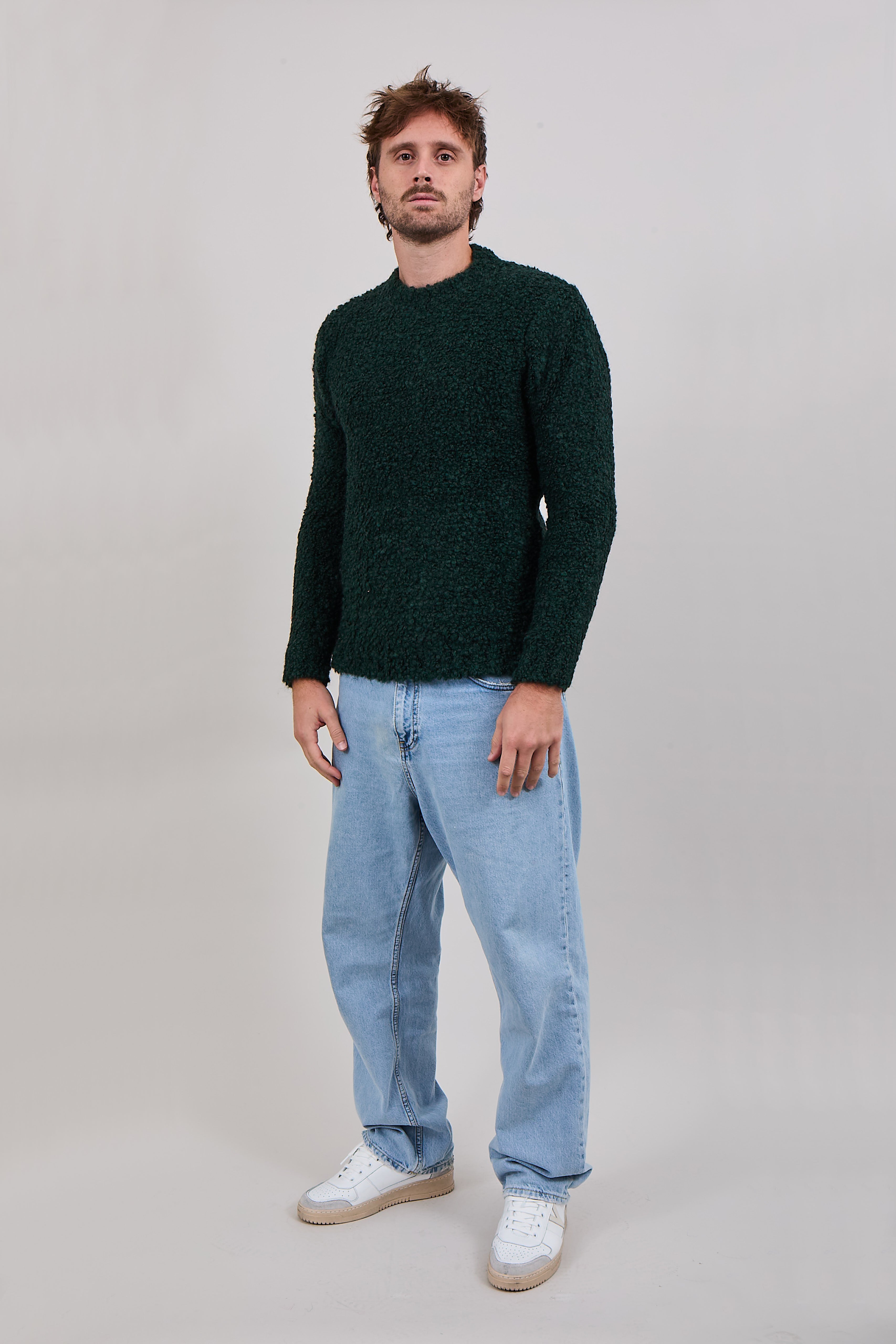 Girocollo Berna Bouclé Verde 035 (12300098765140)