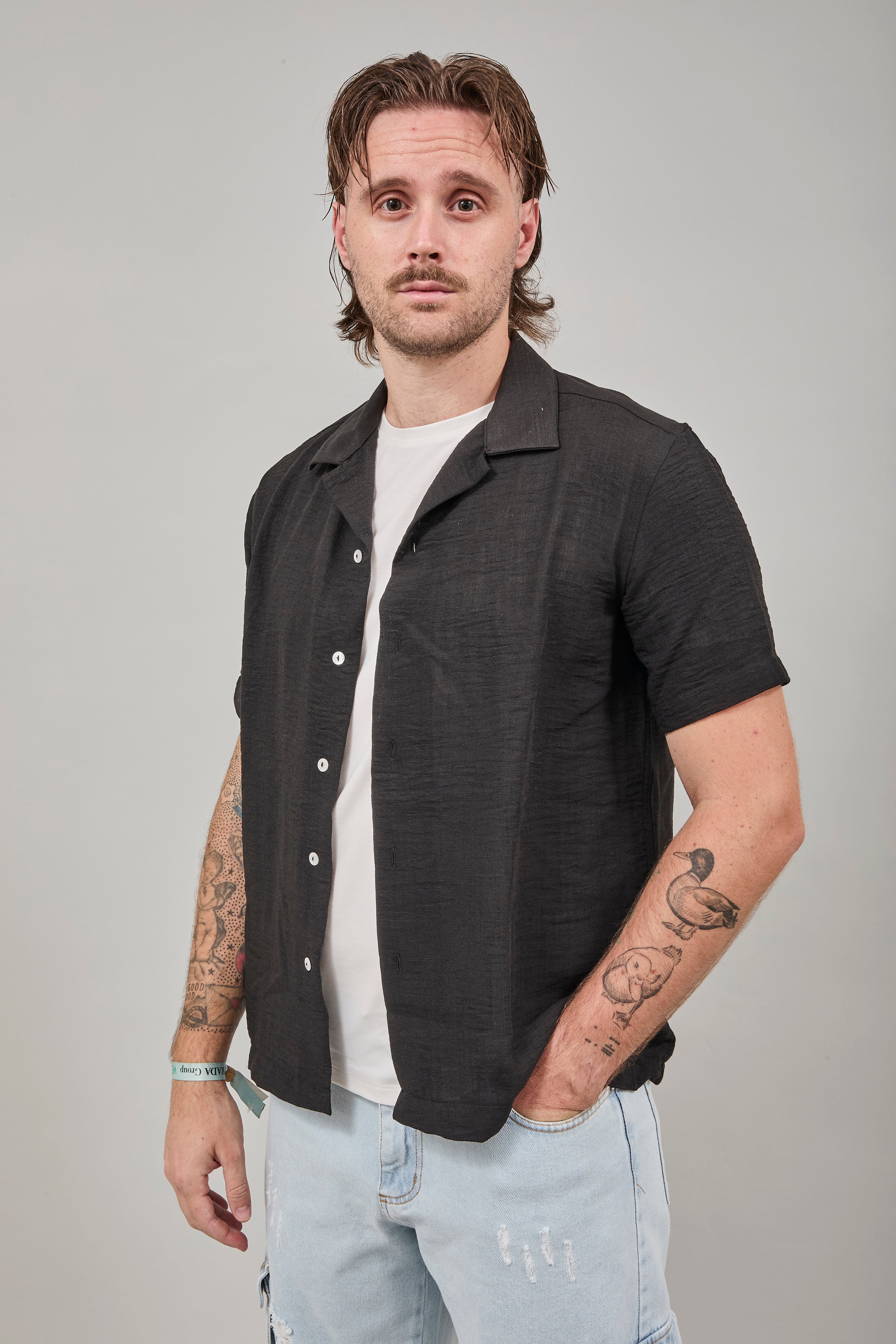 Camicia Over-d Nera c58
