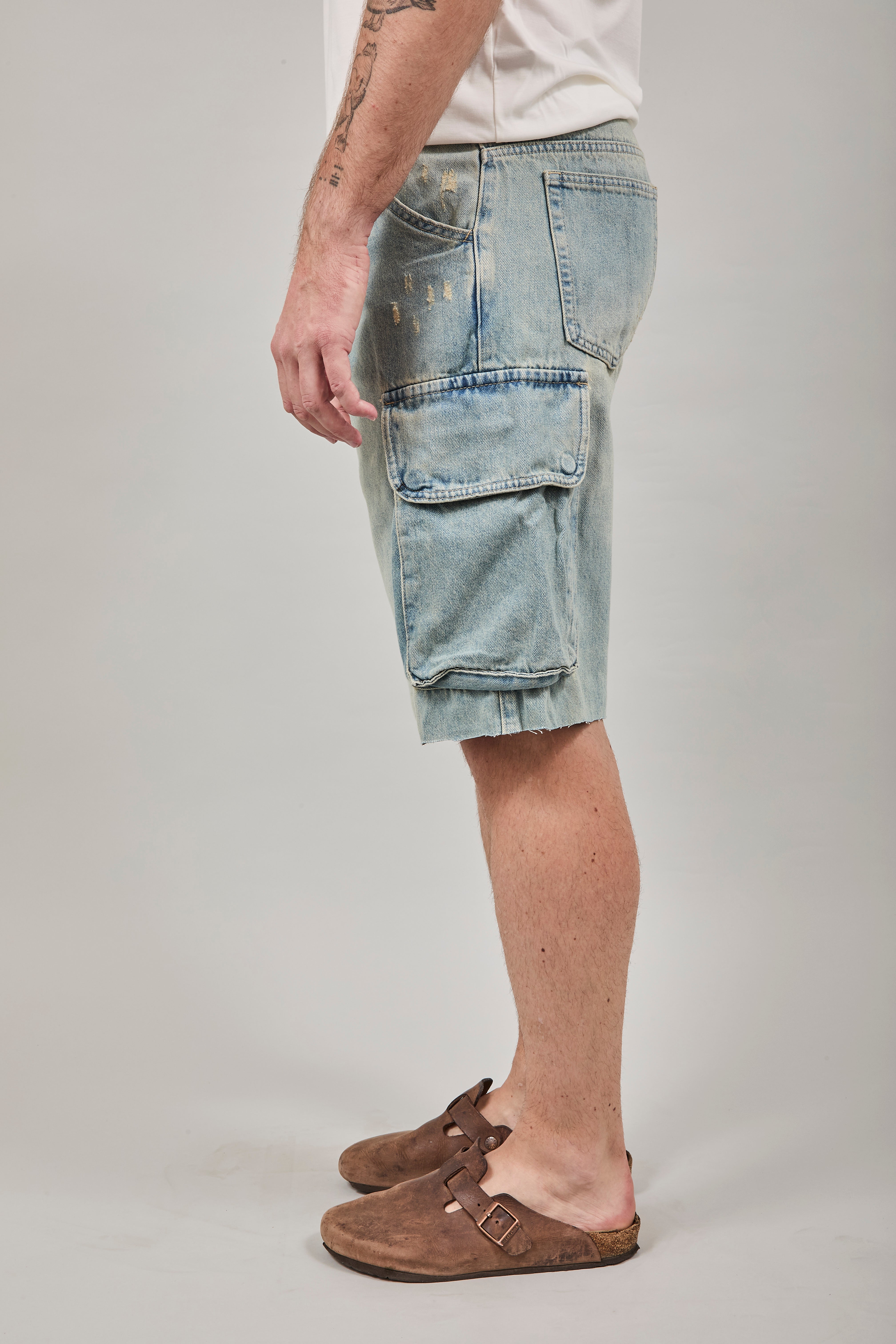 Bermuda Berna Denim Sporcato