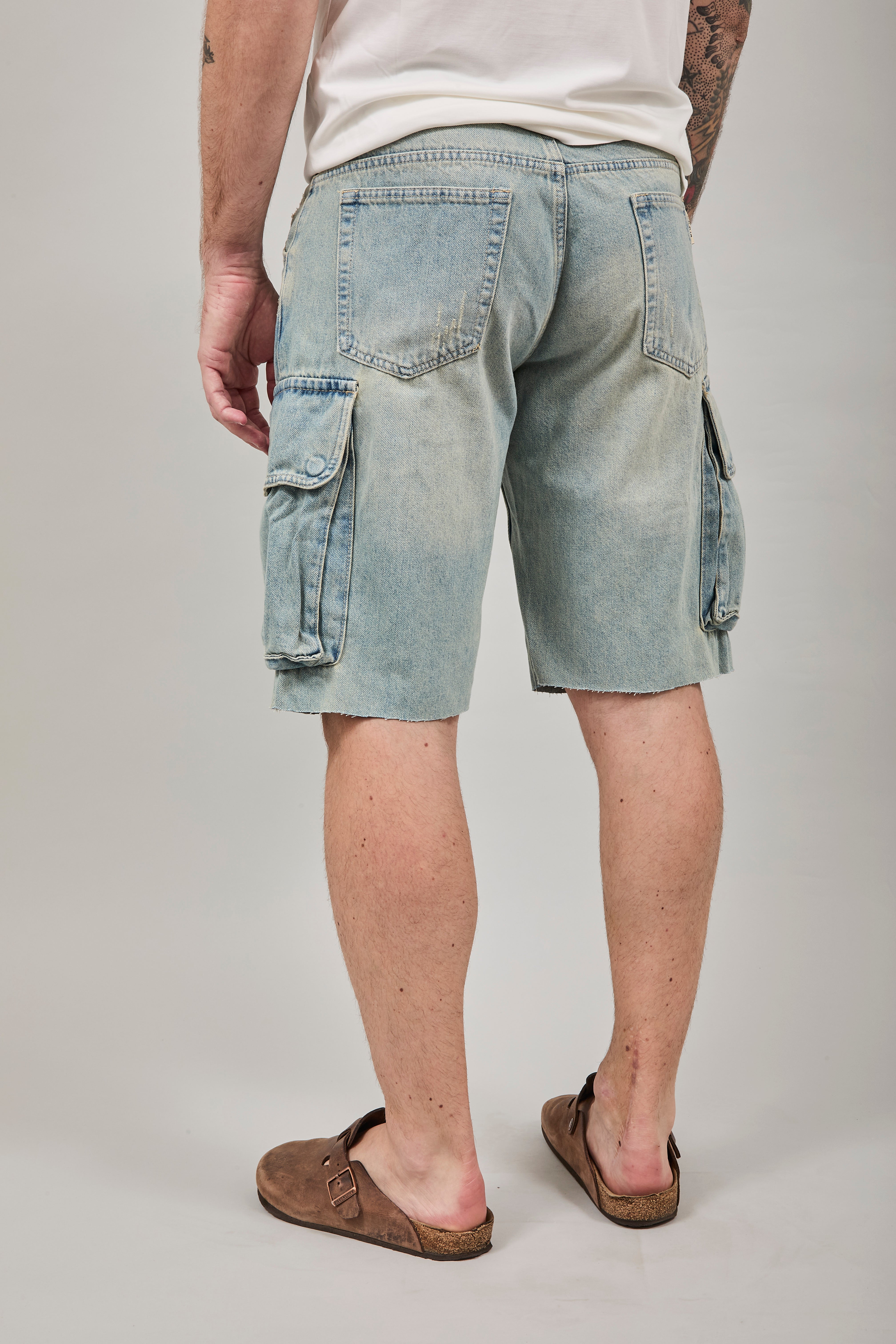 Bermuda Berna Denim Sporcato