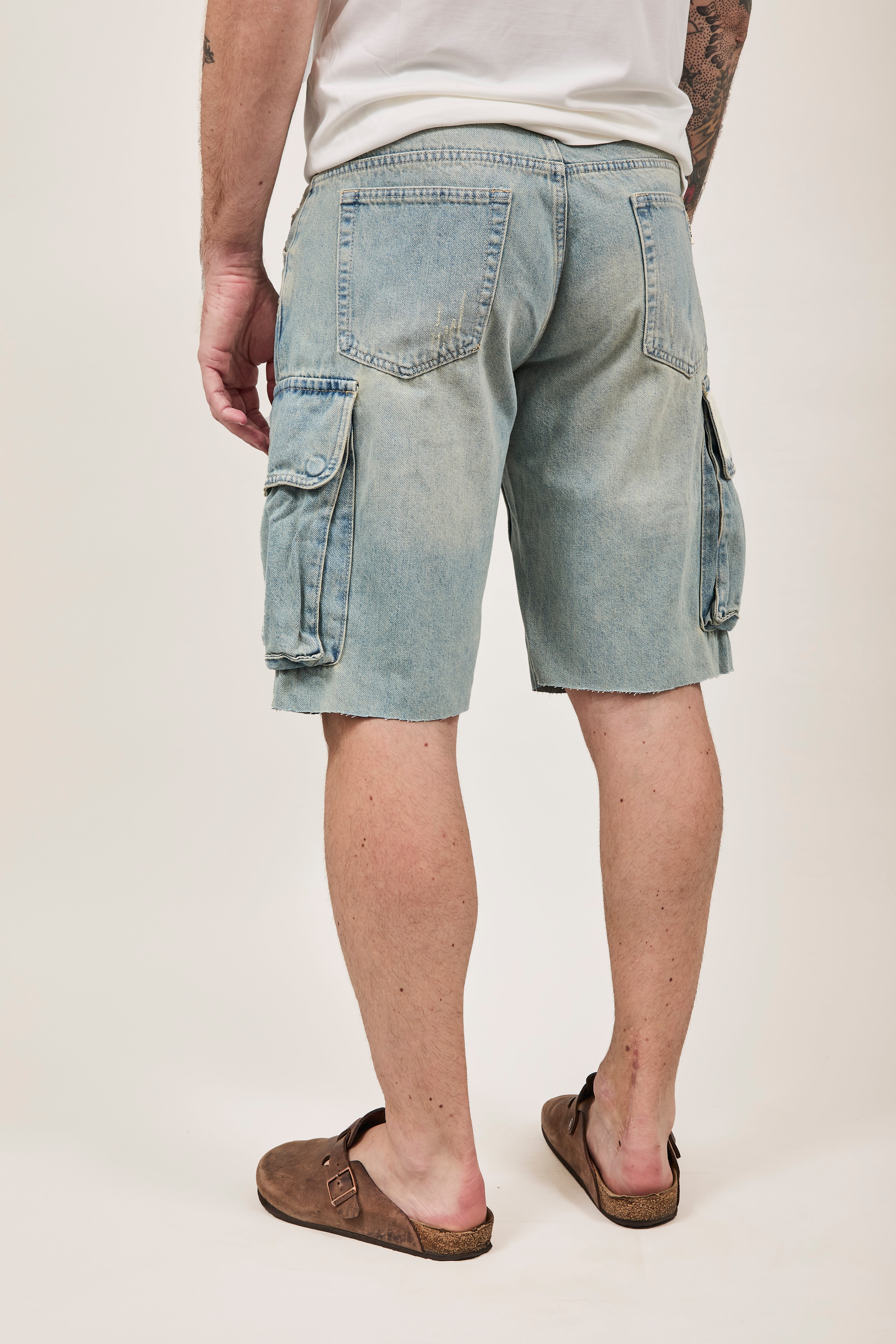 Bermuda Berna Denim Sporcato