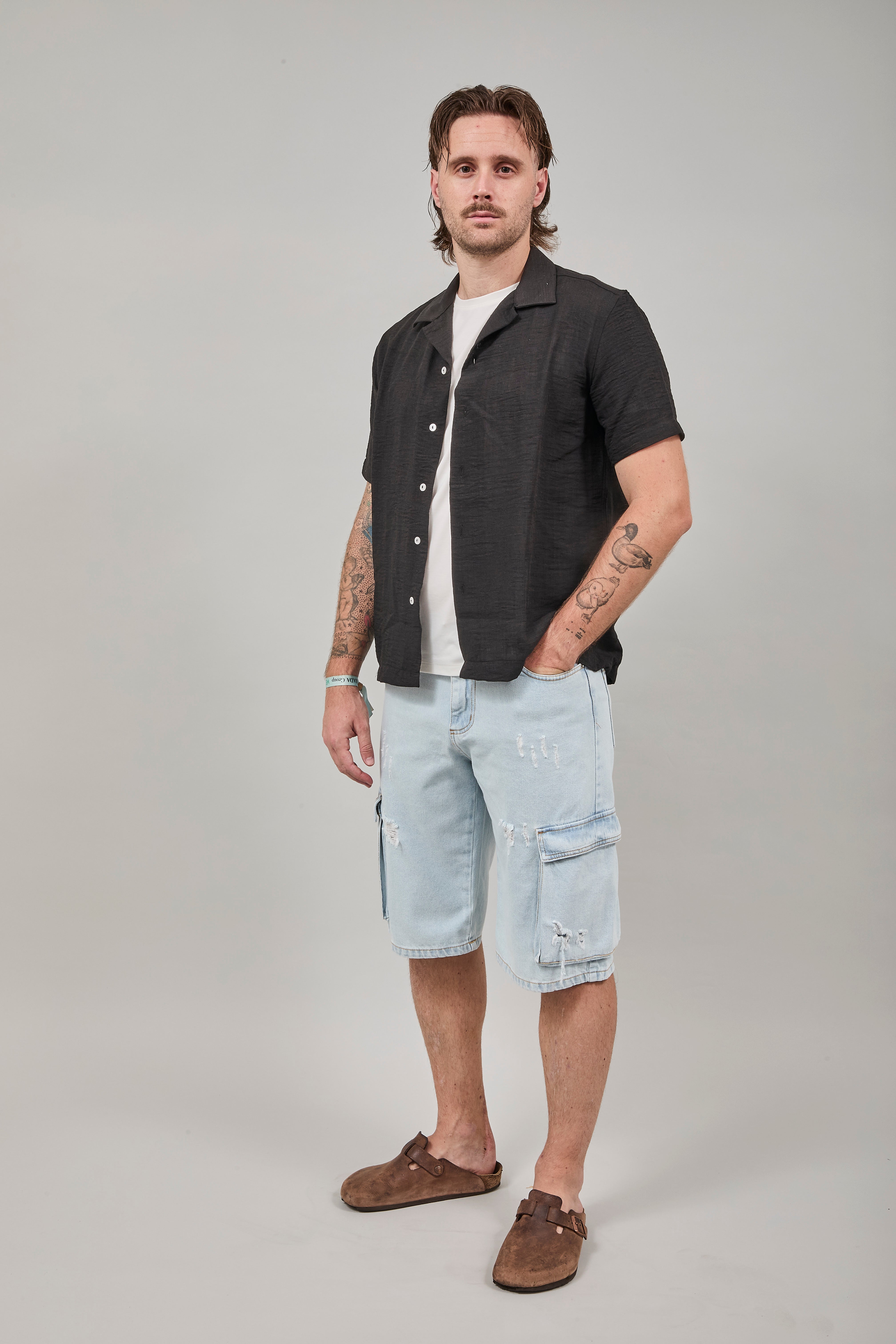Camicia Over-d Nera c58