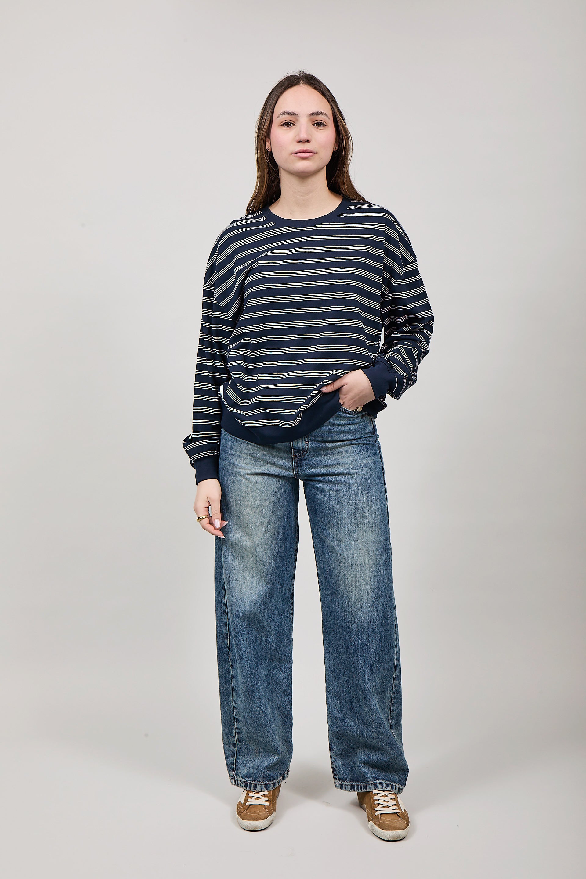 T-shirt Lumina Rigata