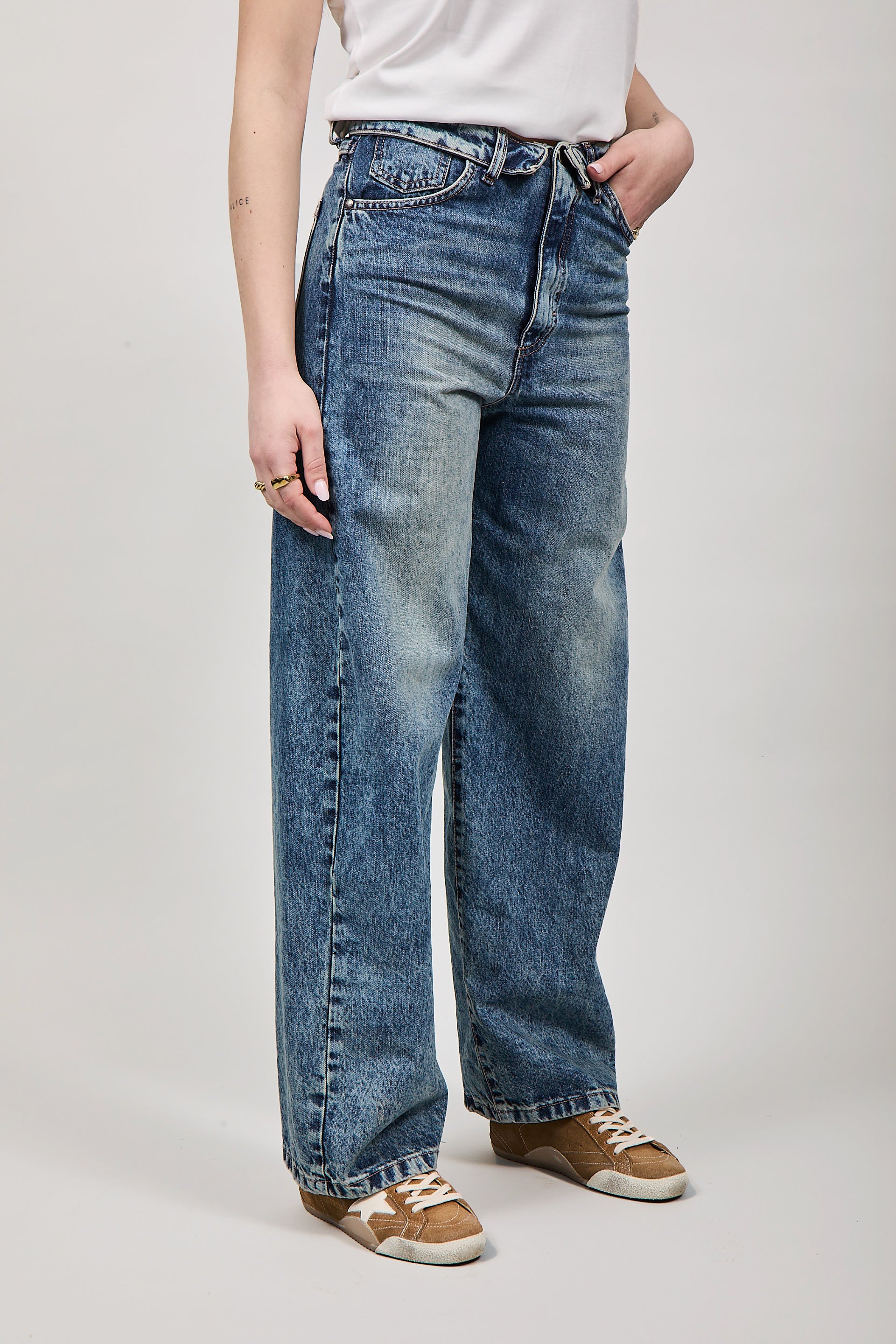 Jeans Berna Risvolto Vita