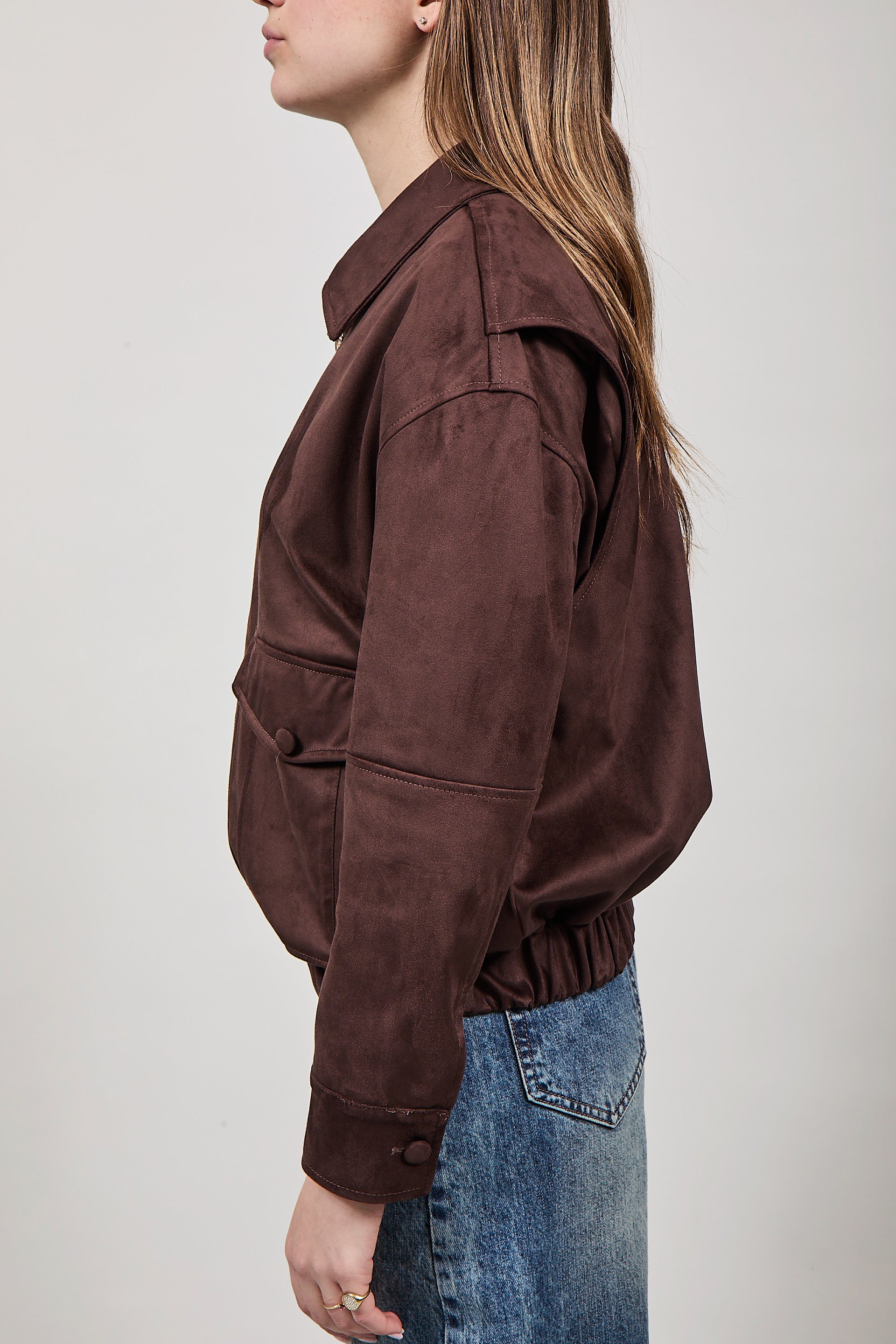 Giubbino Berna Suede Moro