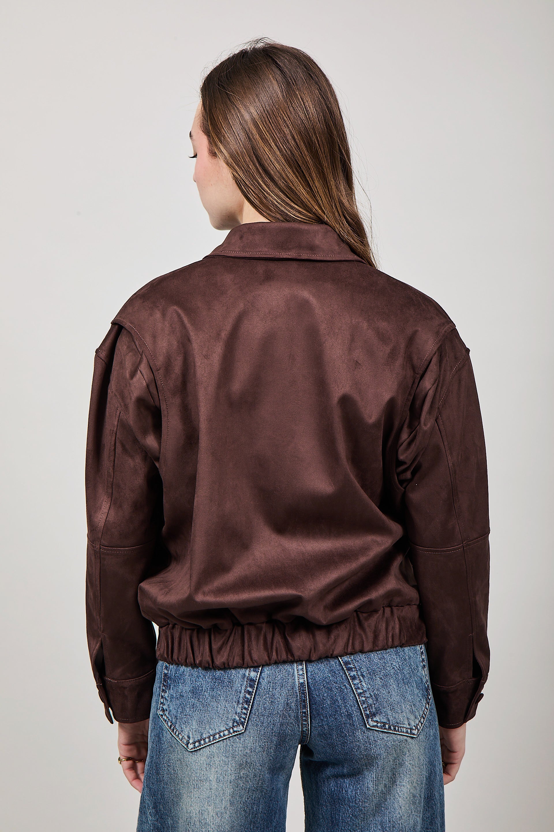 Giubbino Berna Suede Moro