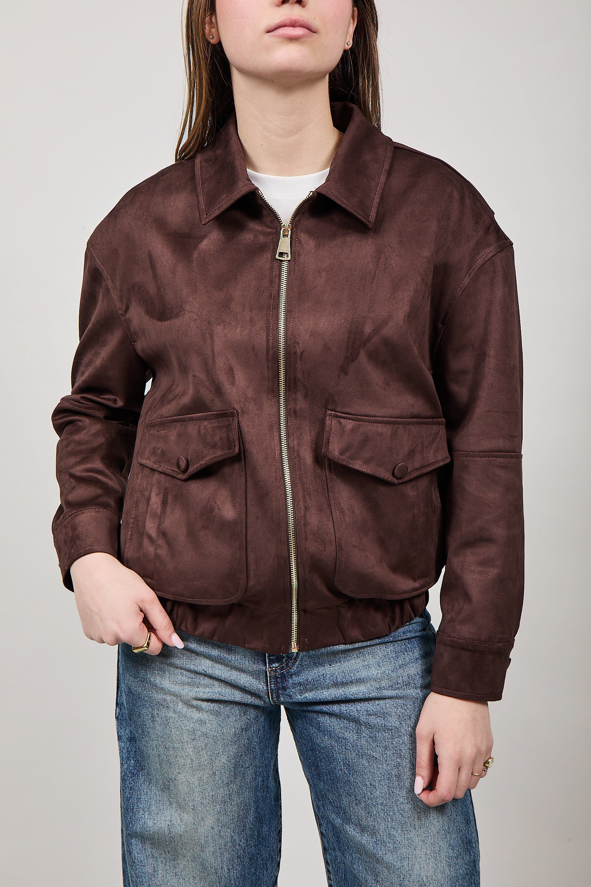 Giubbino Berna Suede Moro