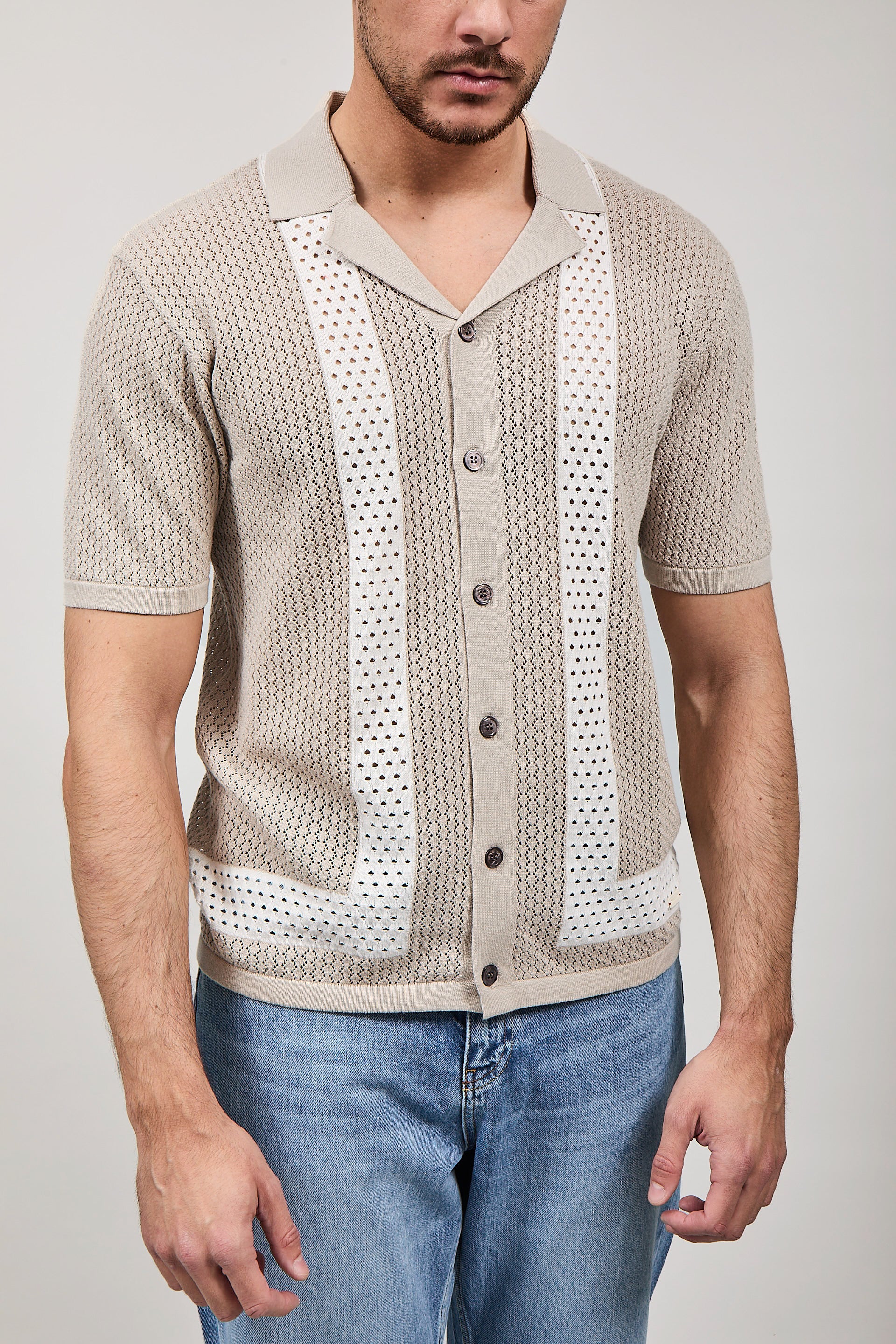 Polo Gianni Lupo Beige 35324