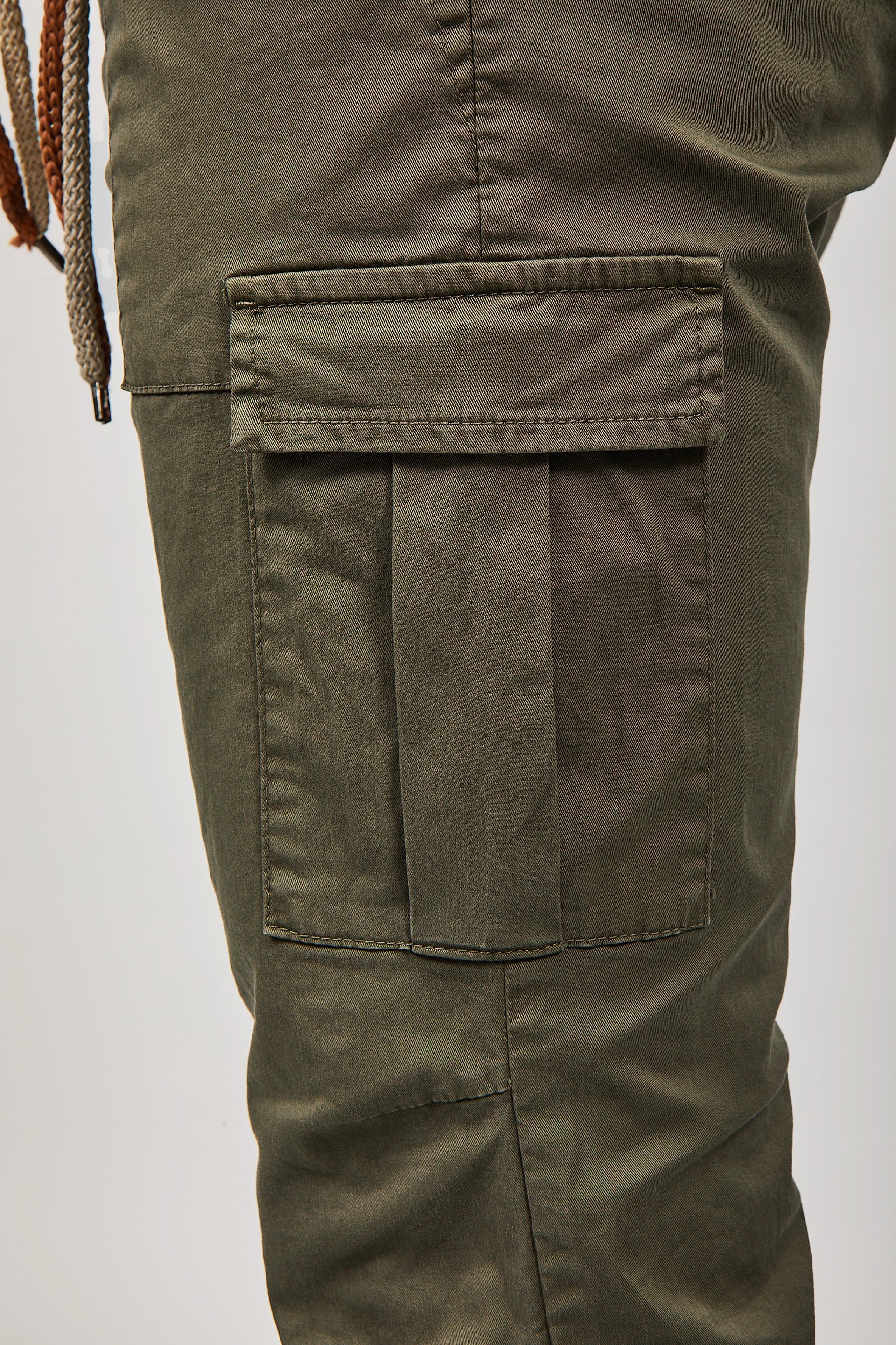 Pantalone Over-d Cargo Verde p64