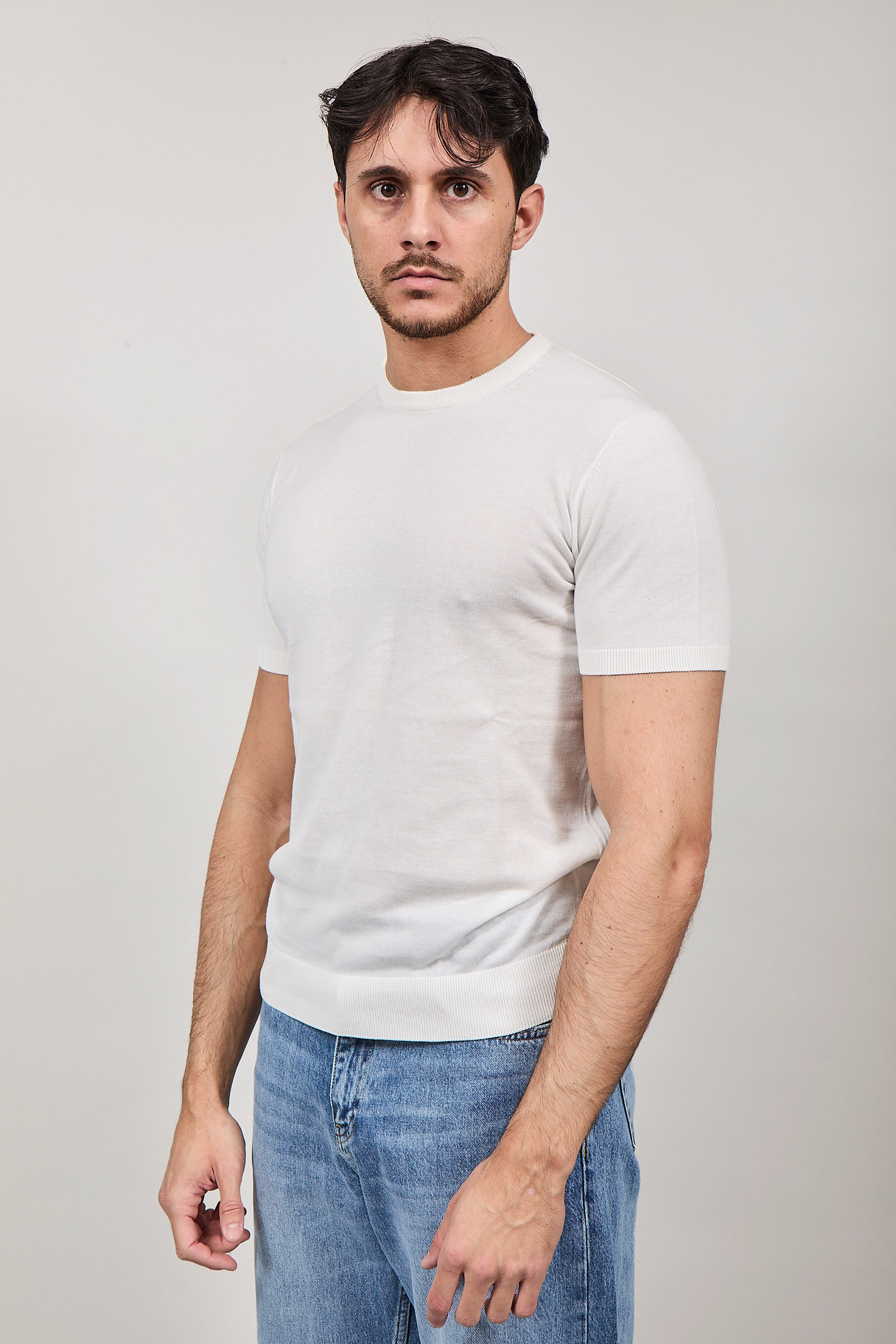 T-shirt Over-d Maglia Bianca M03