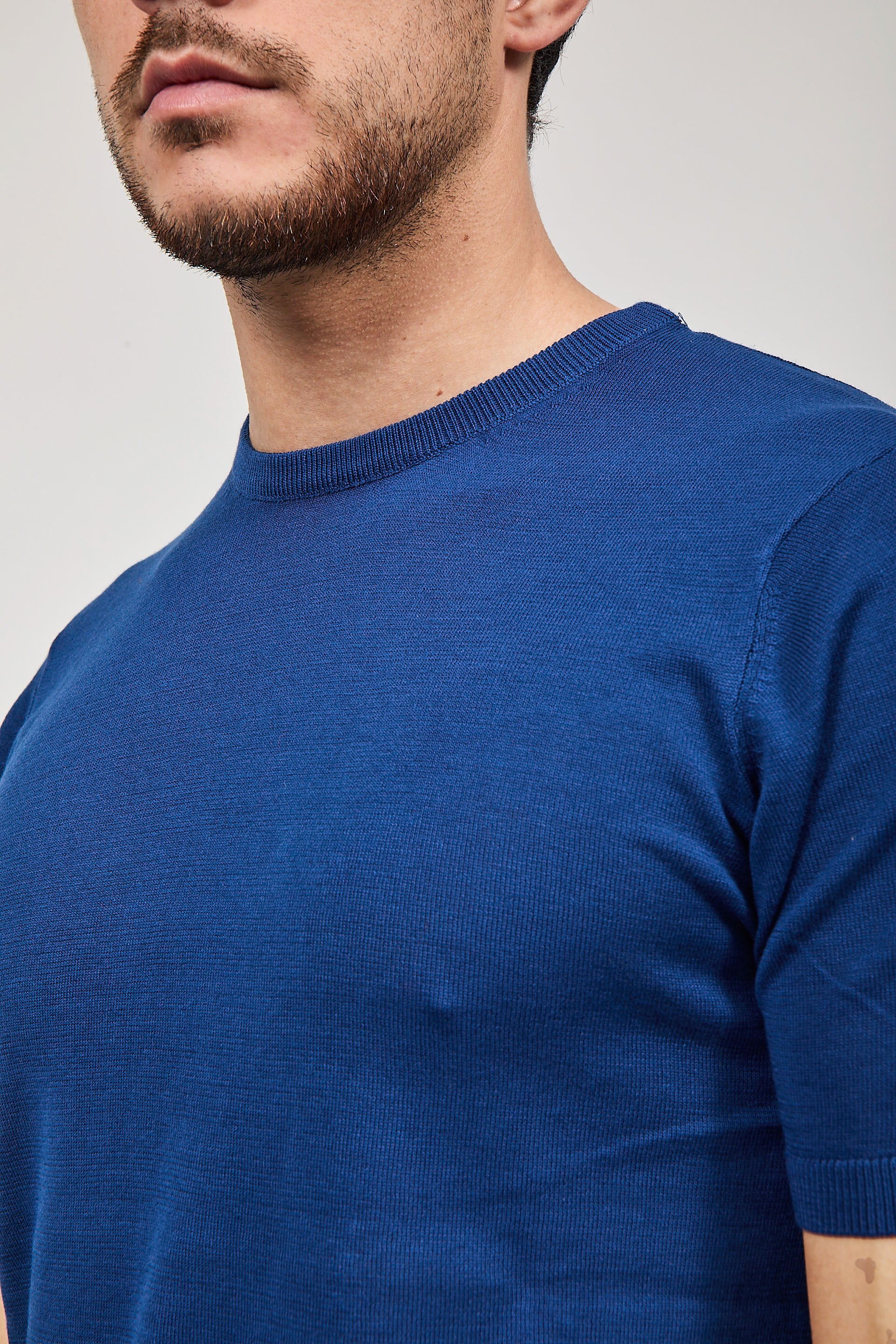 T-shirt Over-d Maglia Blu M03