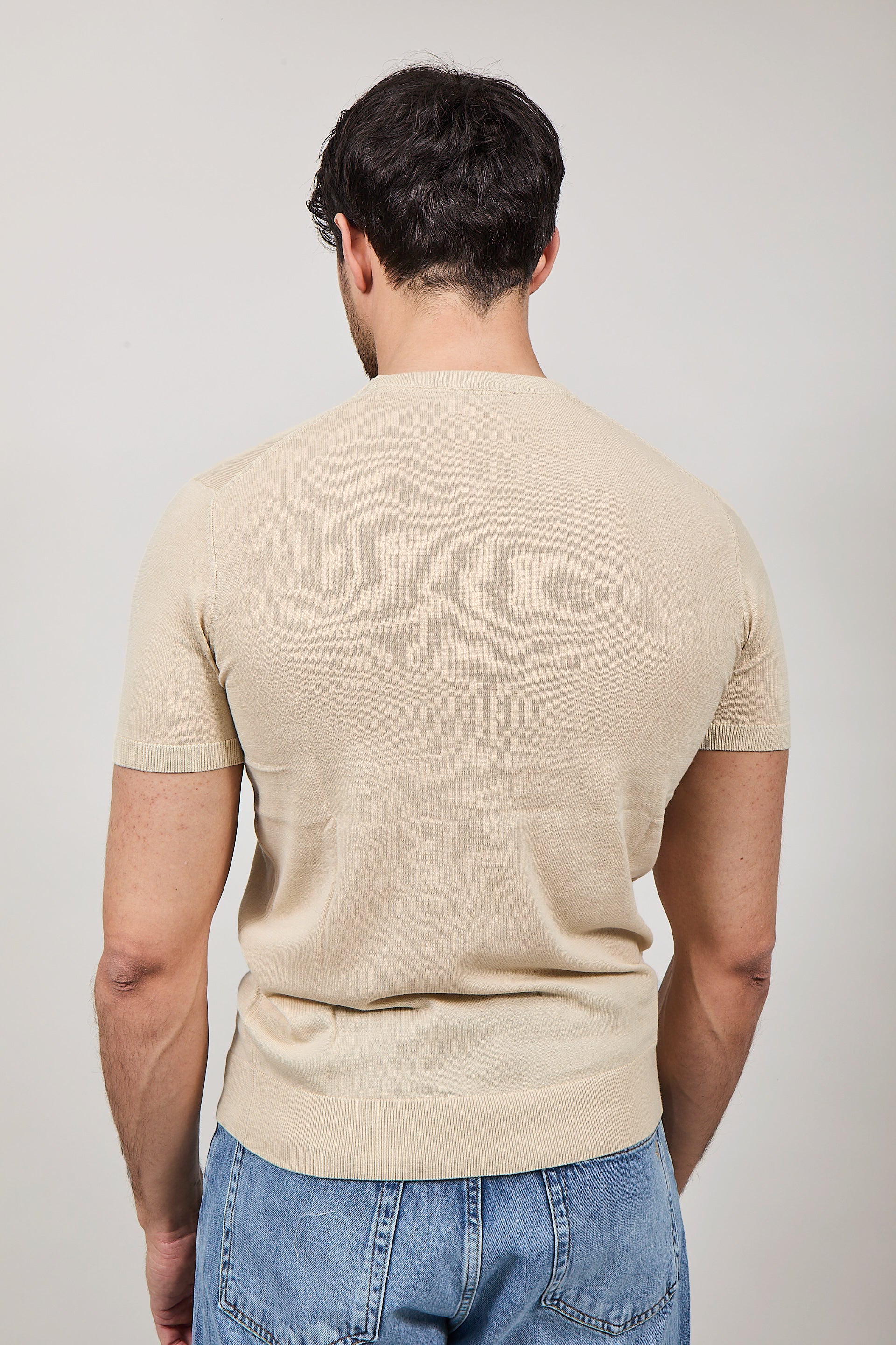 T-shirt Over-d Maglia Beige M03