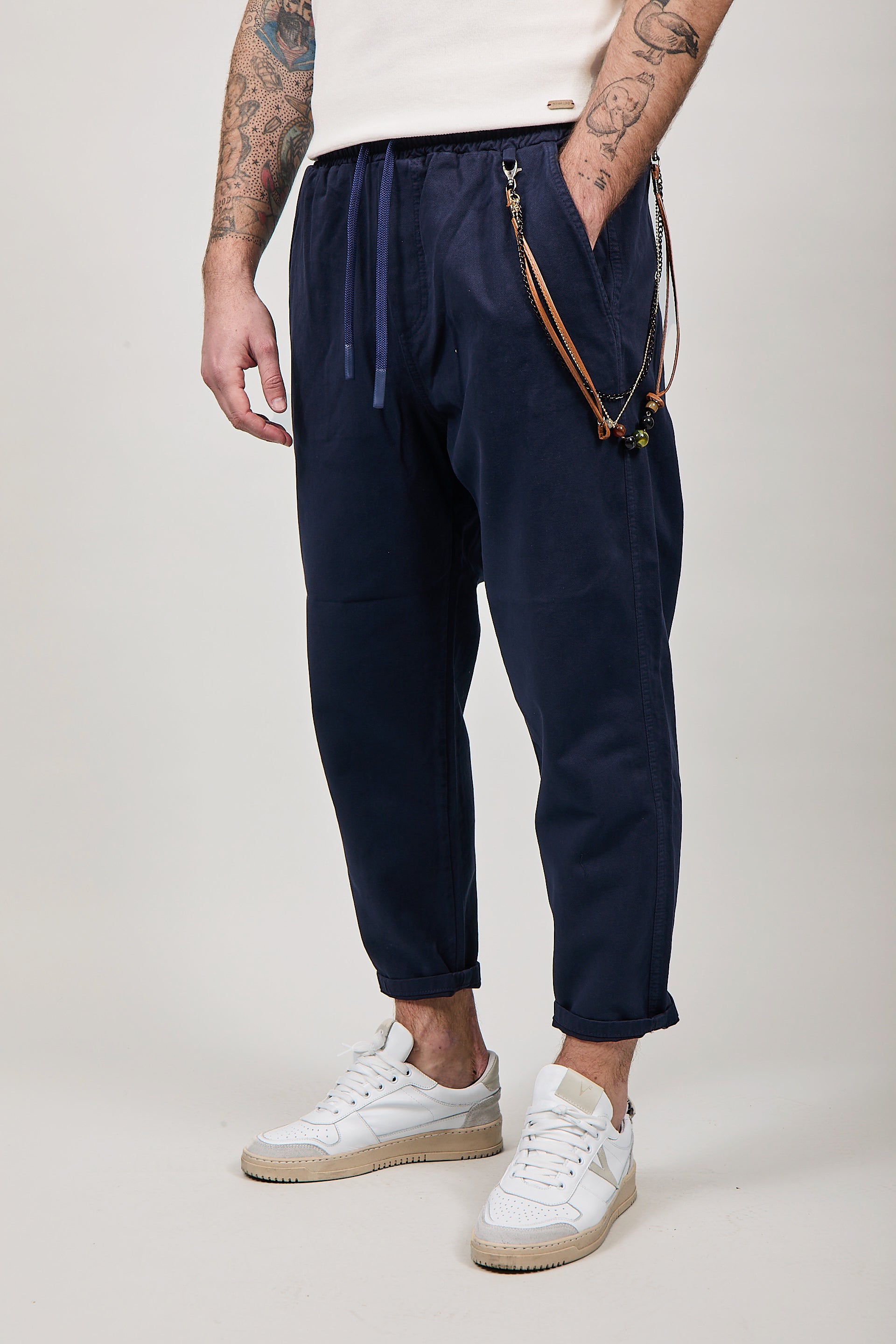 Pantalaccio Over-d Navy p87