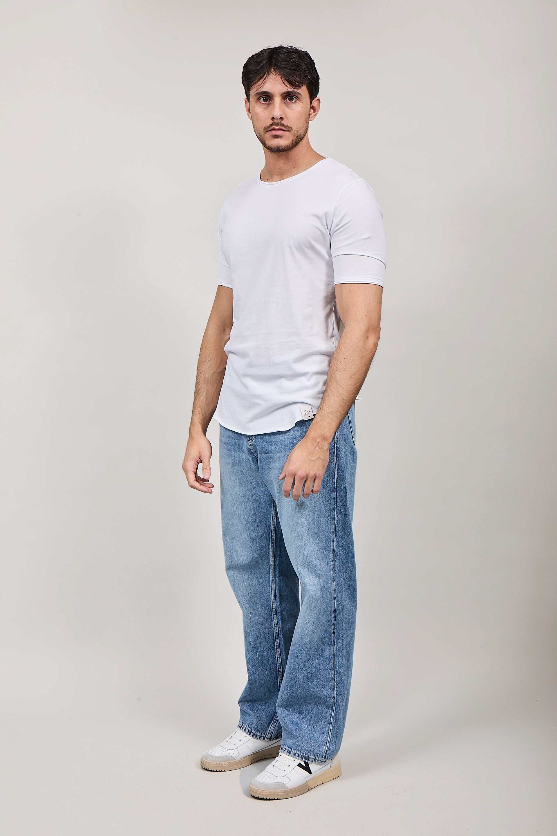 T-shirt Imperial Taglio vivo Bianca