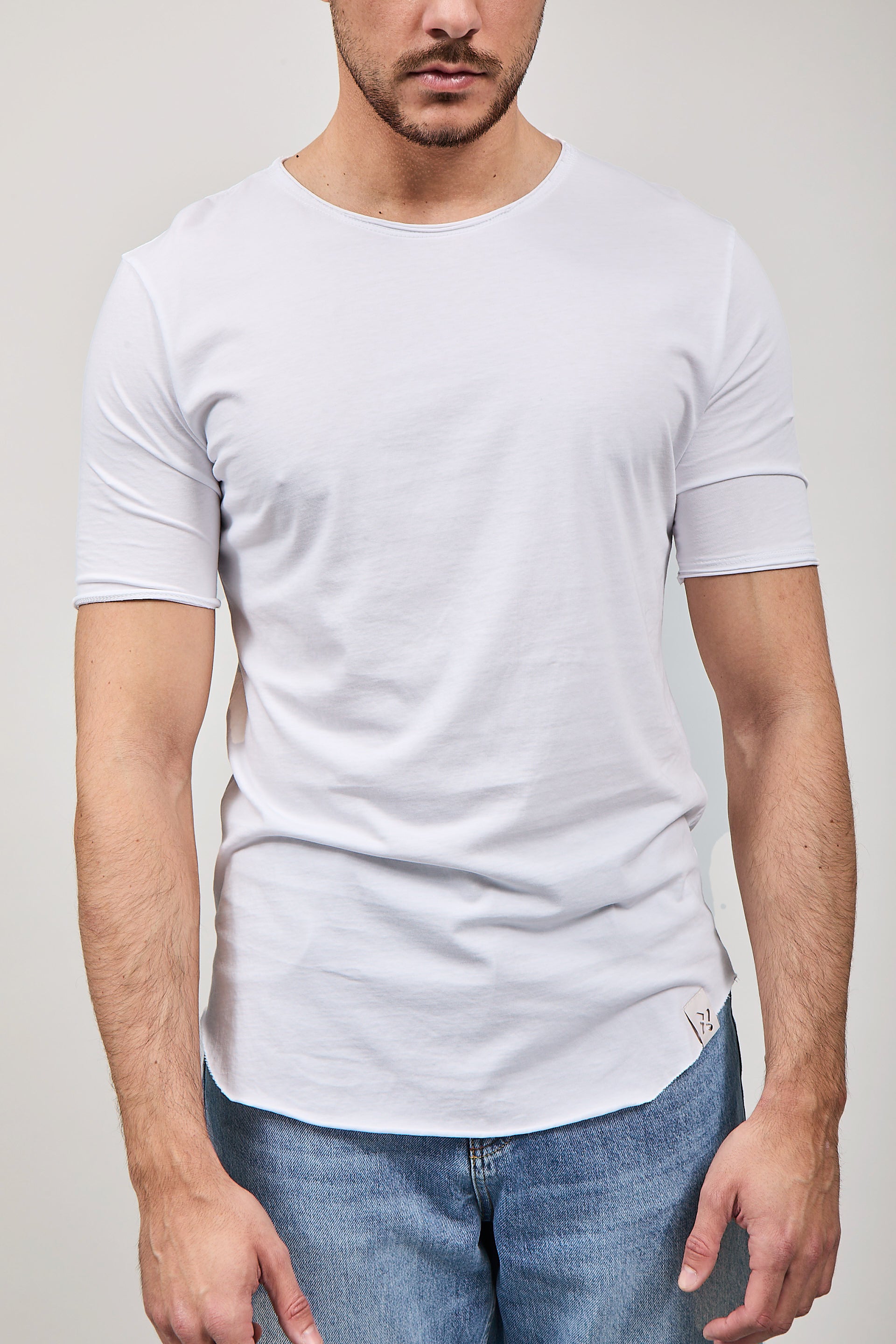 T-shirt Imperial Taglio vivo Bianca