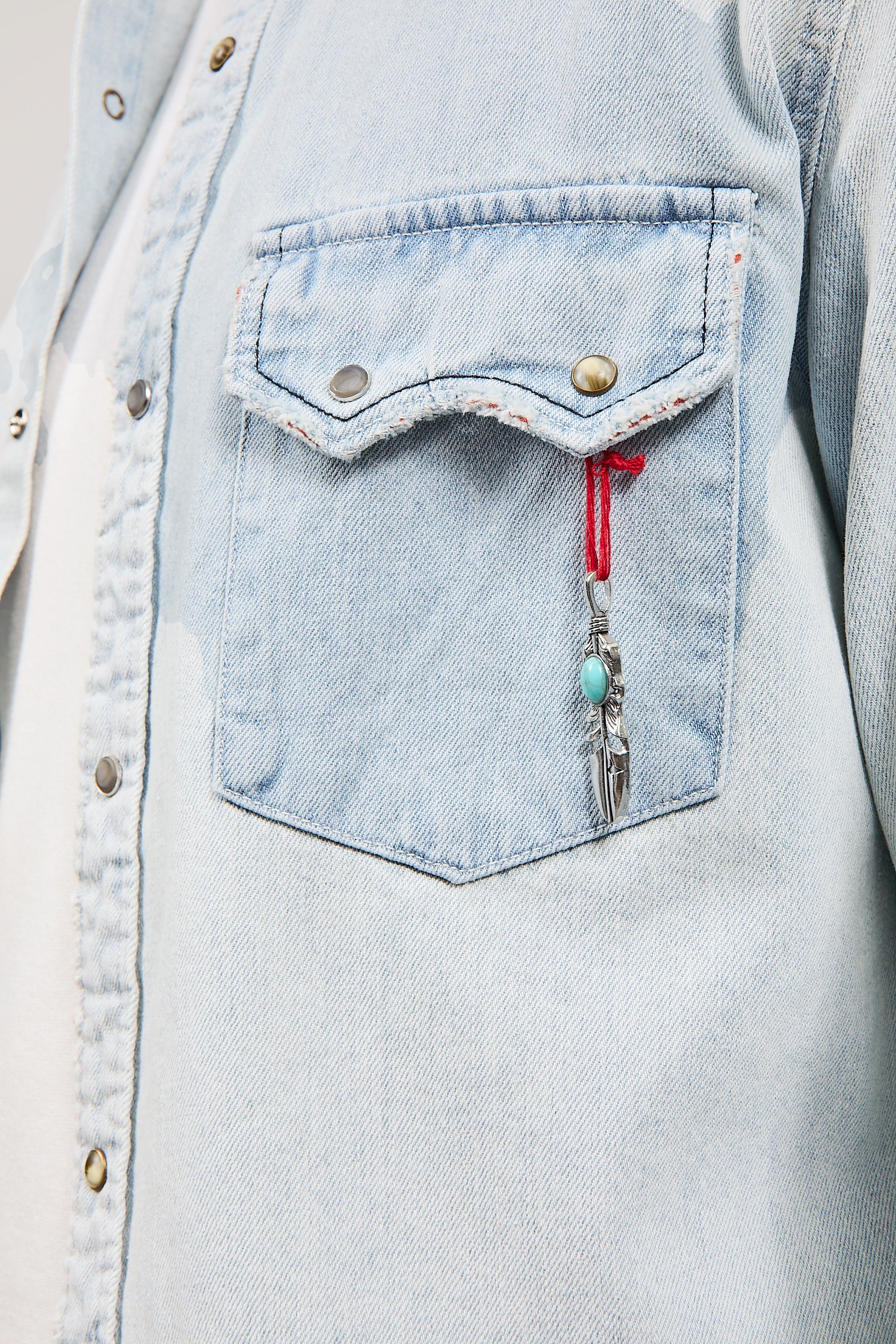 Camicia Berna Denim destroy