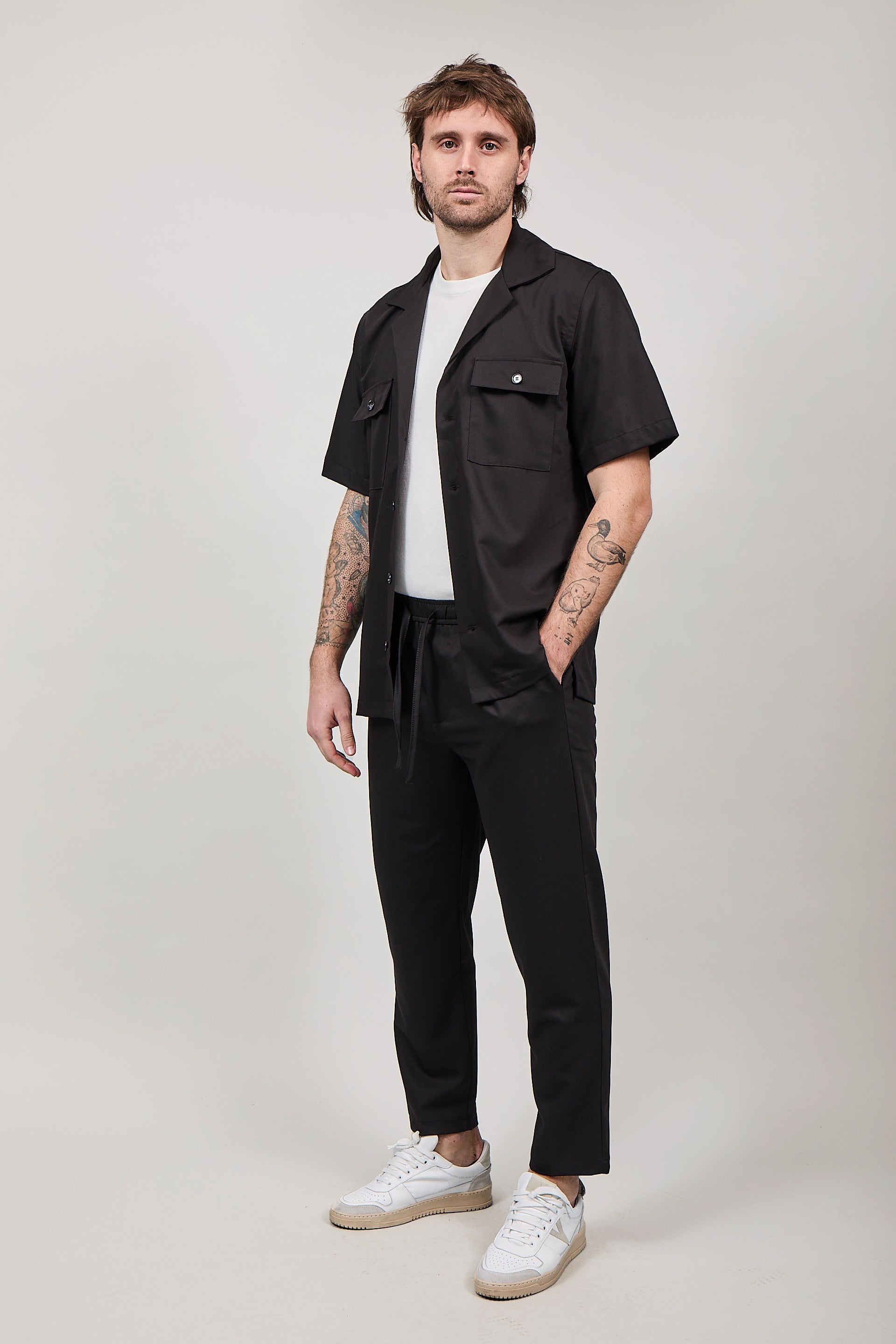 Coordinato Gianni Lupo Nero 012