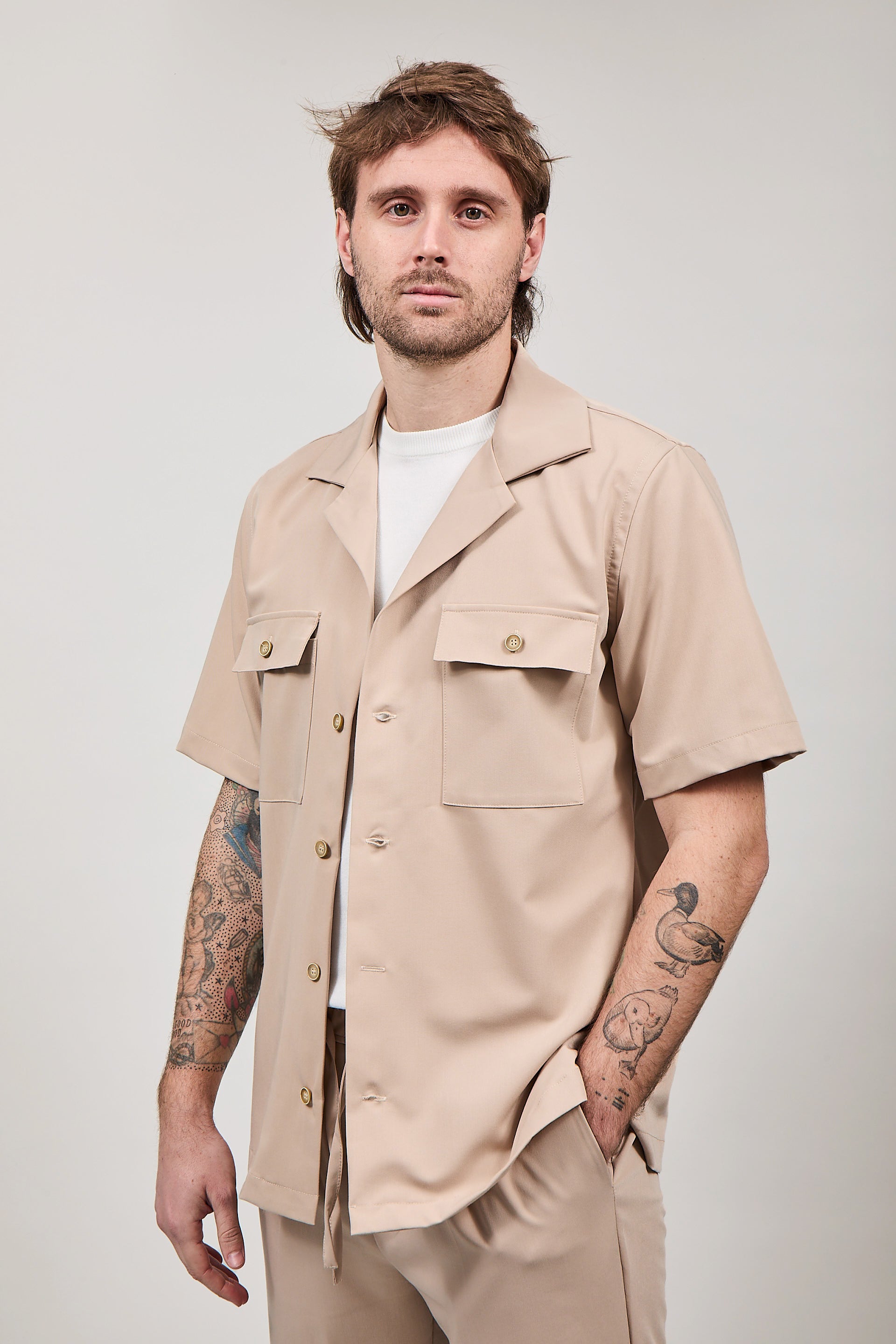 Coordinato Gianni Lupo Beige 012