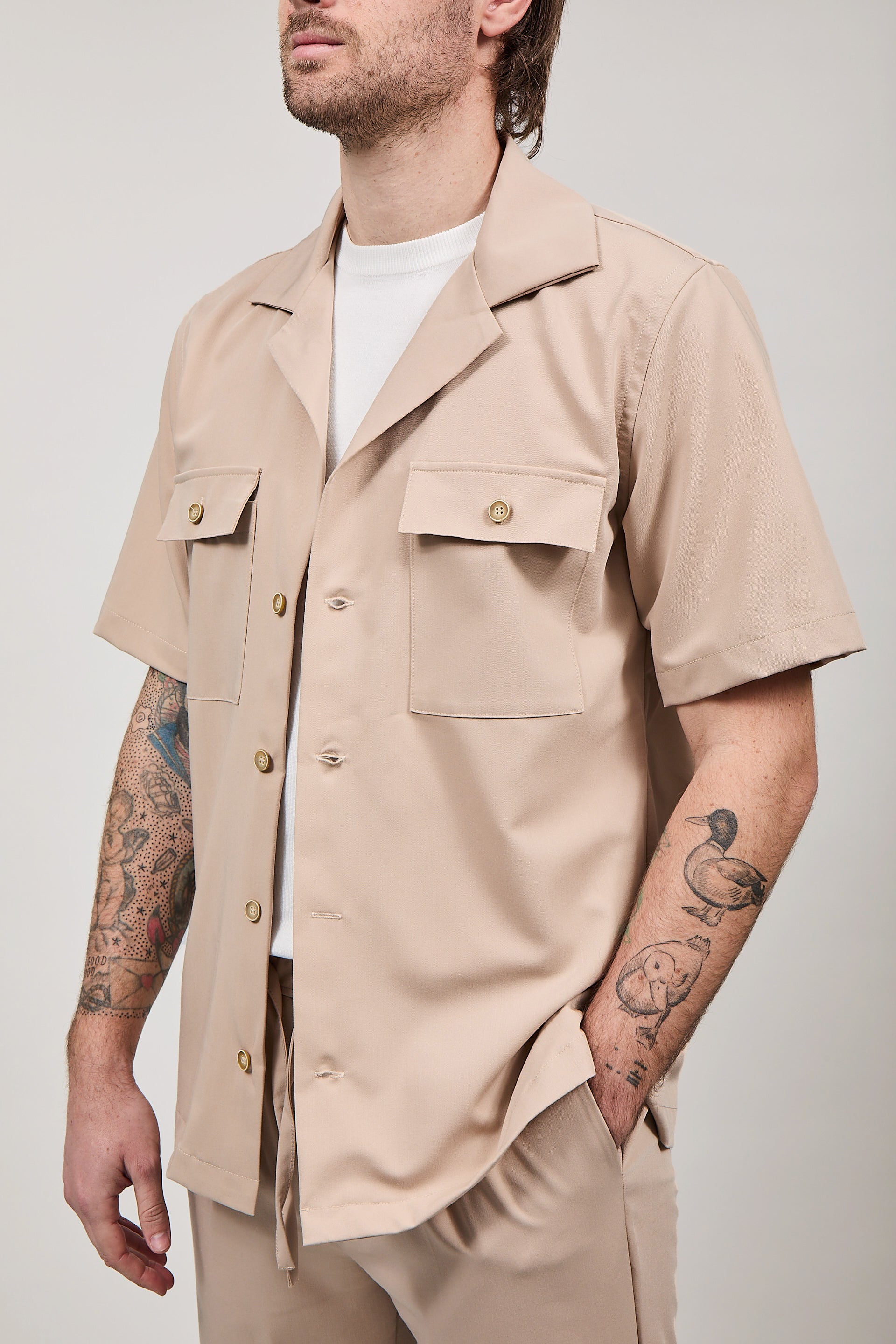 Coordinato Gianni Lupo Beige 012