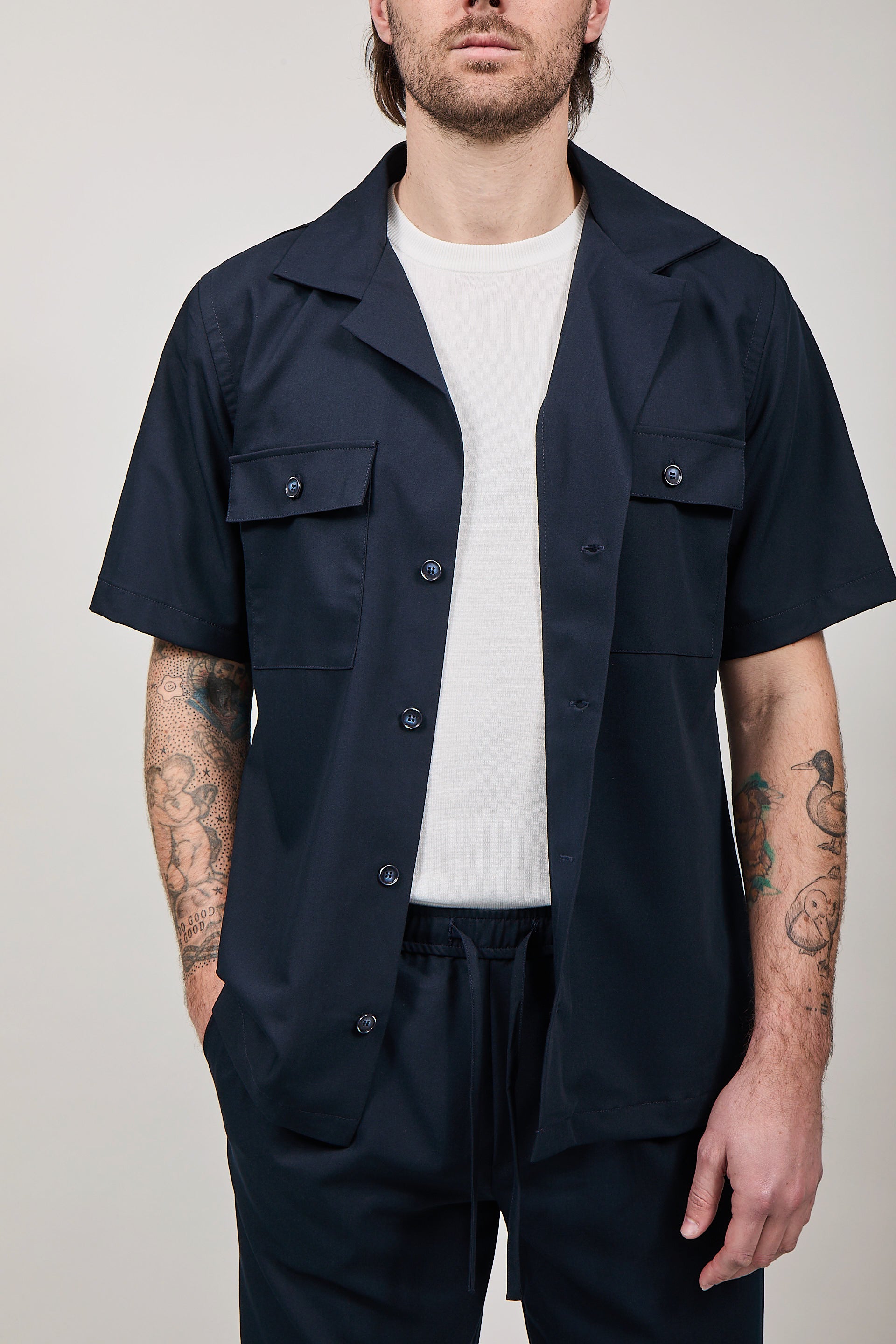 Coordinato Gianni Lupo Blu 012