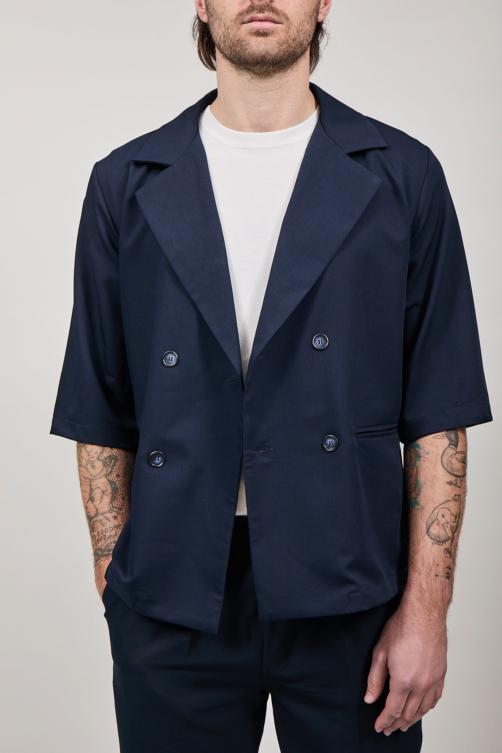 Coordinato Gianni Lupo Blu 034