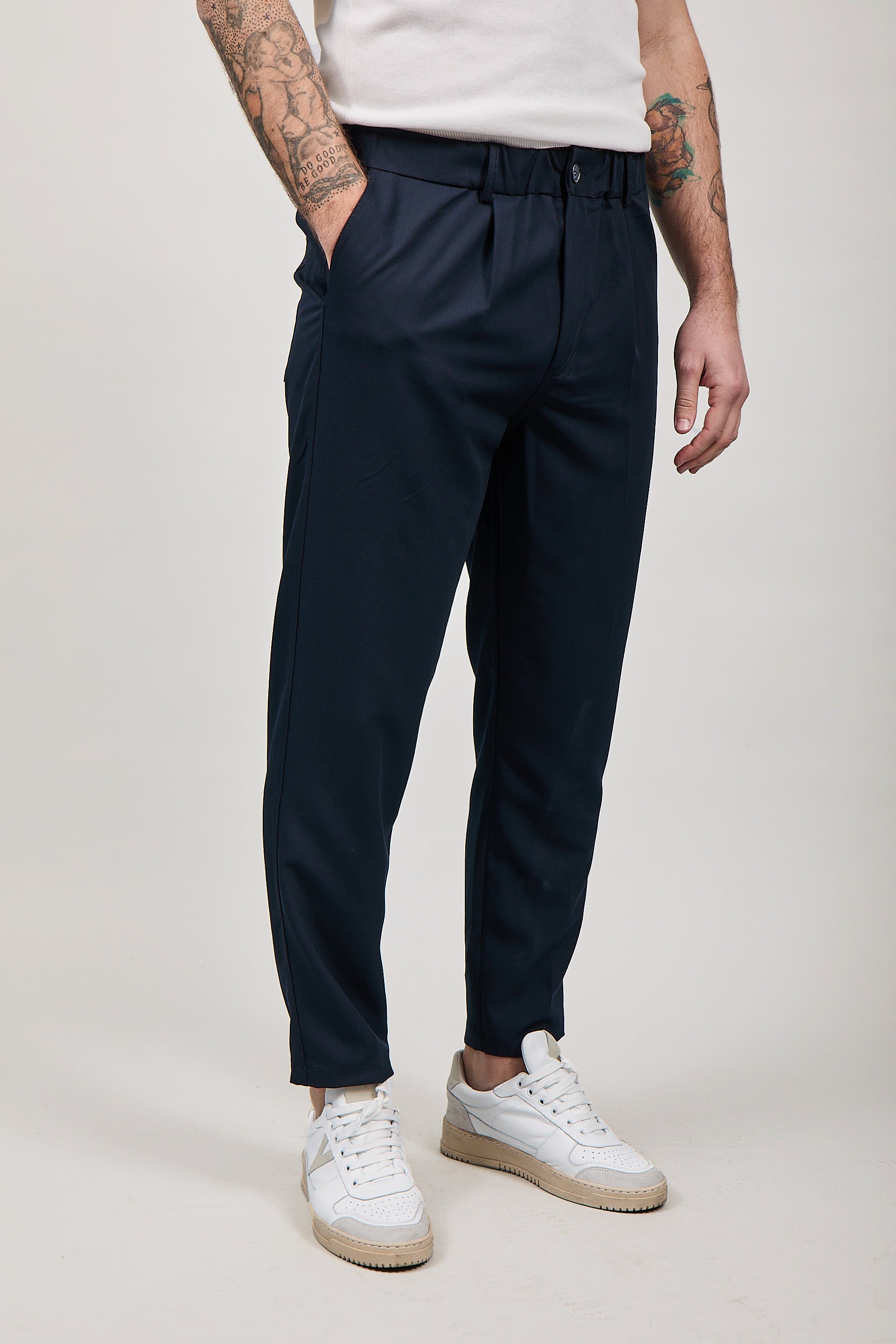 Coordinato Gianni Lupo Blu 034