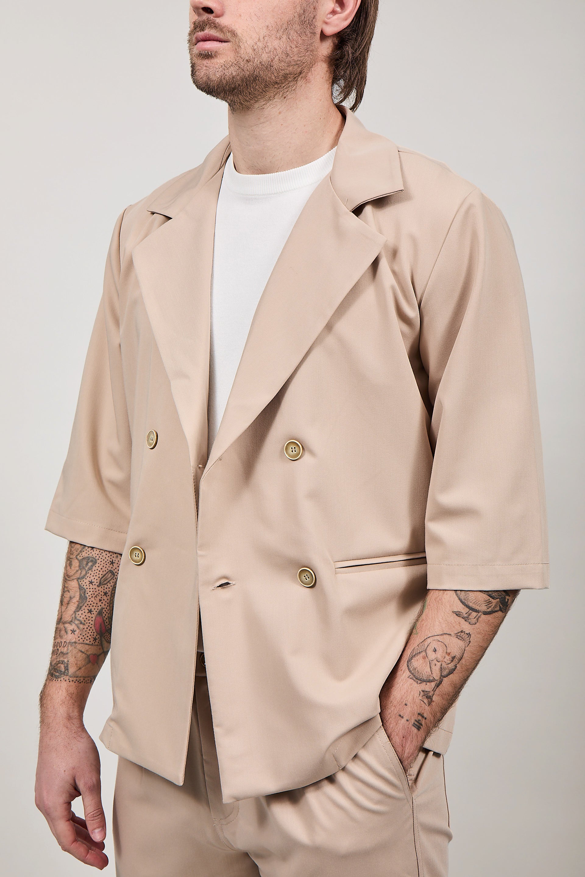 Coordinato Gianni Lupo Beige 034