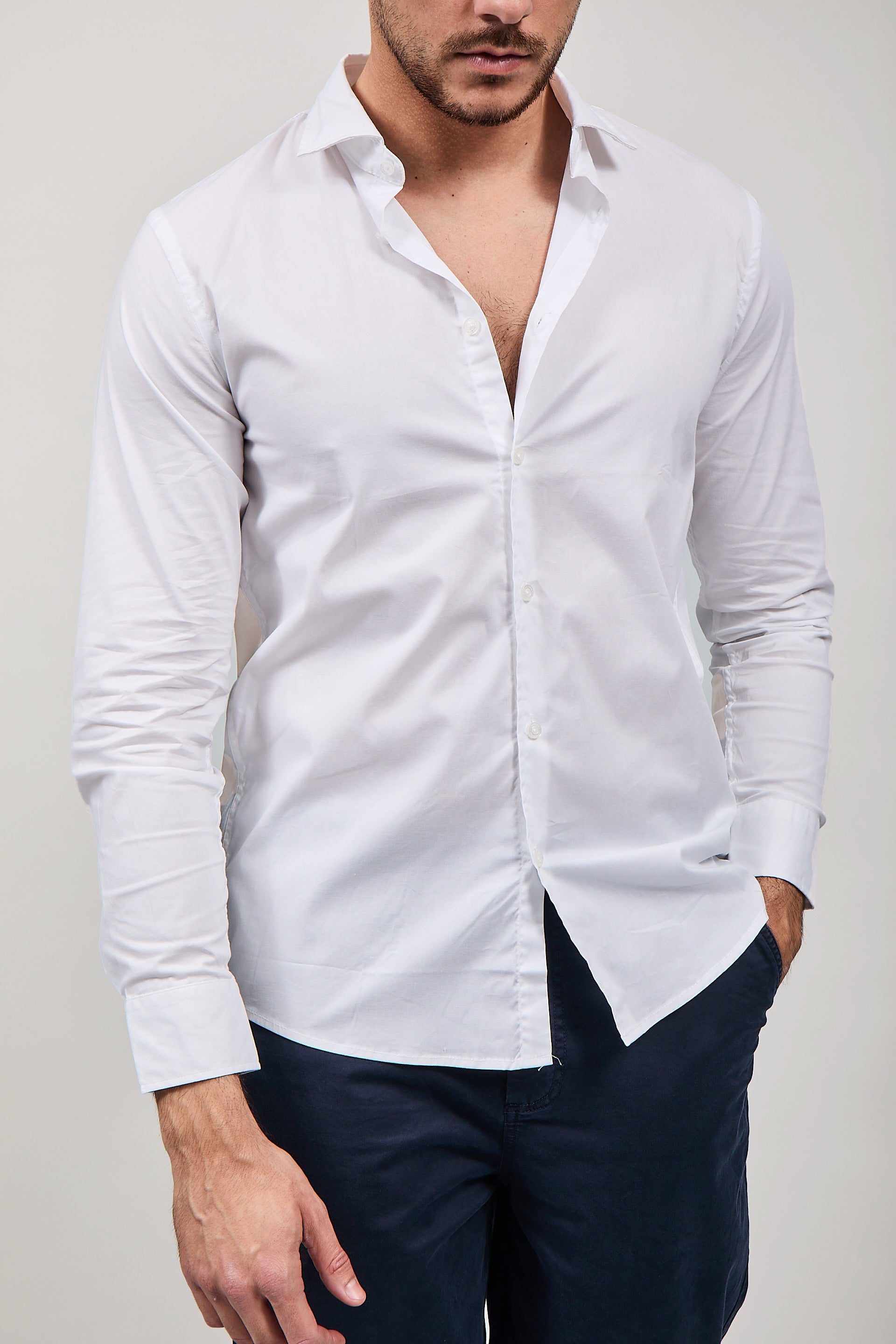 Camicia Hamaki-ho 1200 Bianca